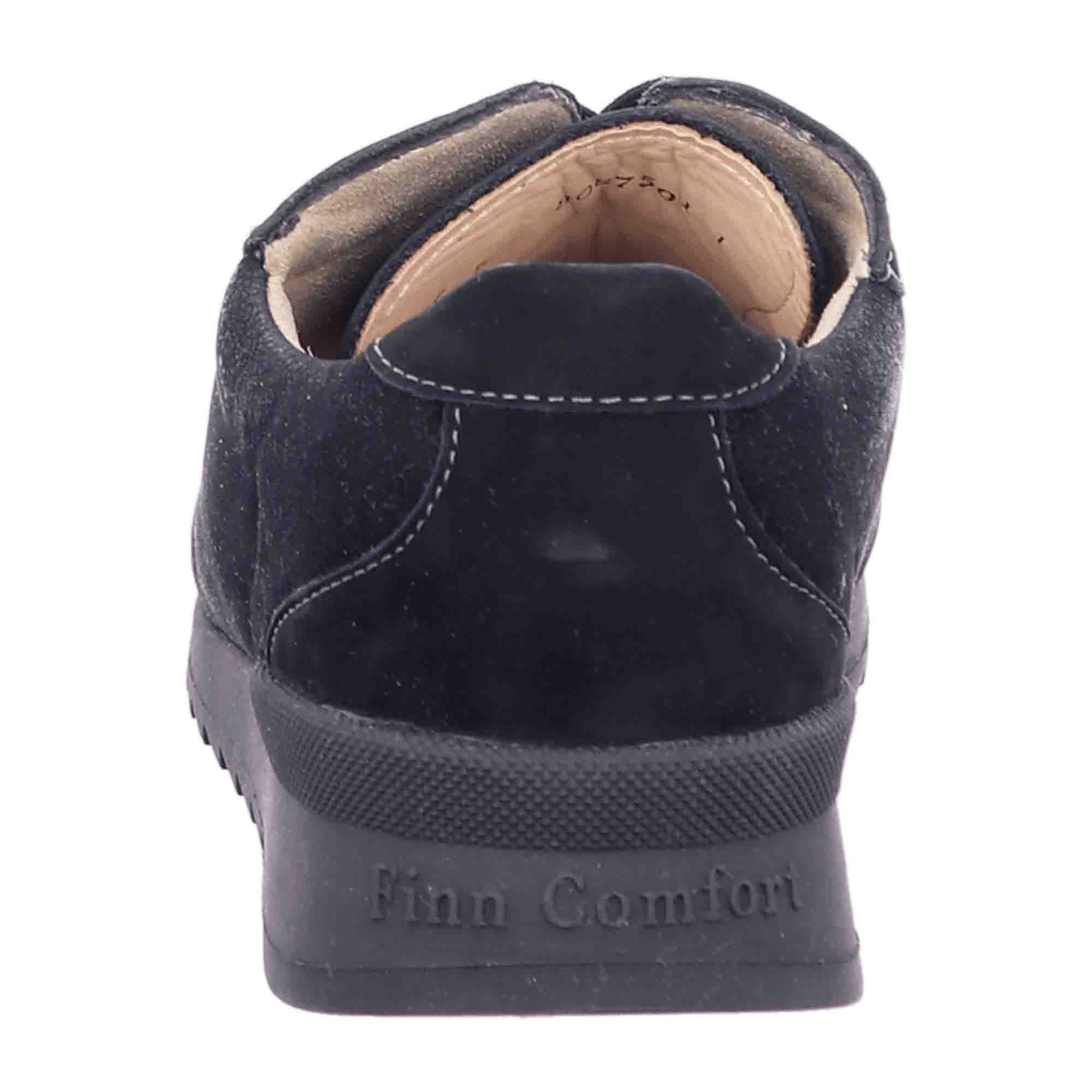 Finn Comfort Melk Women's Comfort Shoes - Elegant Black Leather