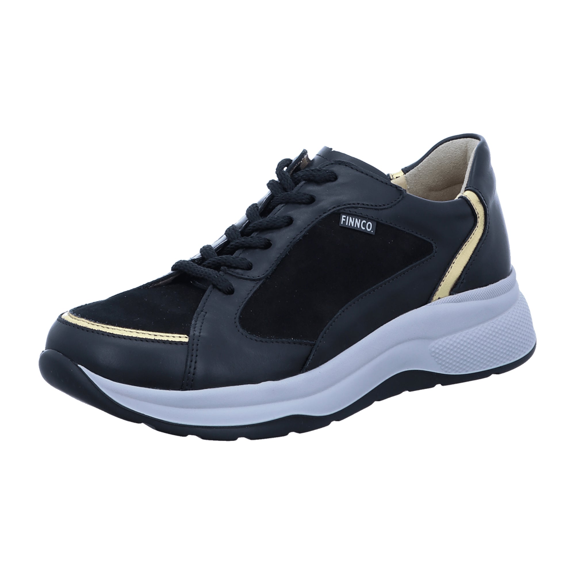 Finn Comfort Piccadilly Women's Comfort Shoes - Stylish Black Leather