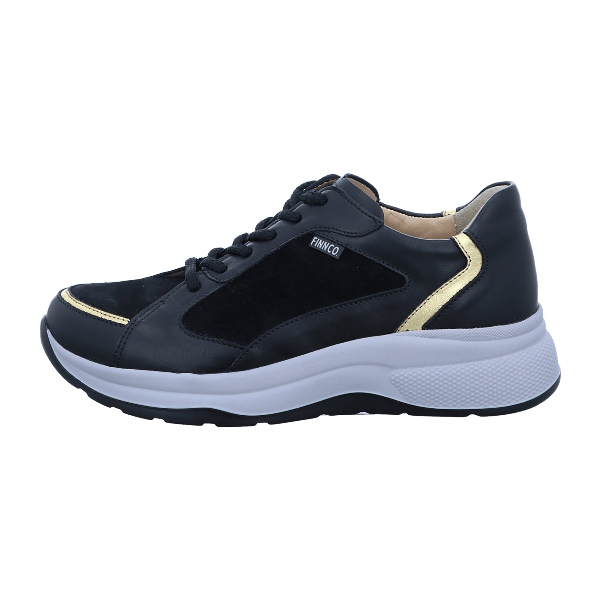 Finn Comfort Piccadilly Women's Comfort Shoes - Stylish Black Leather