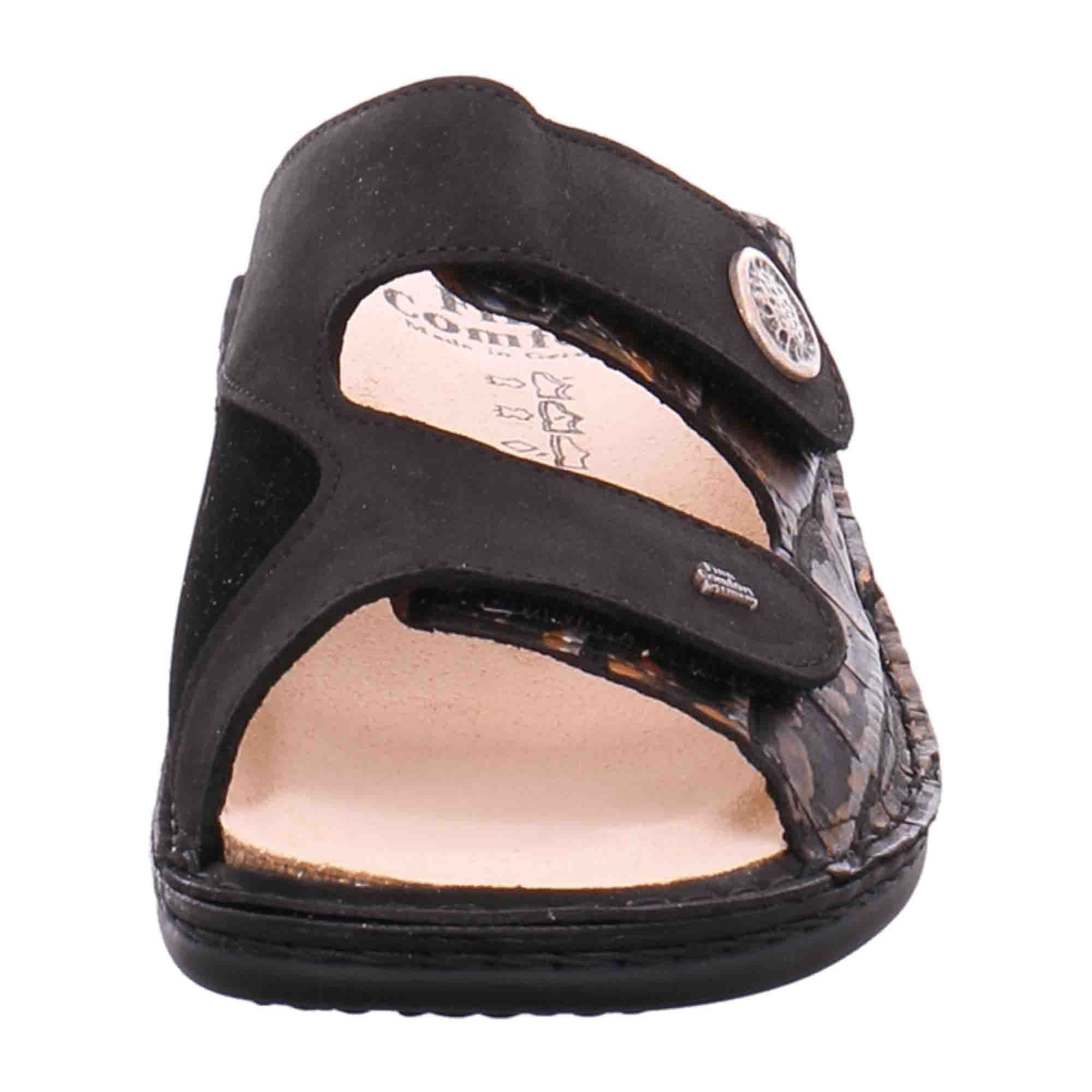 Finn Comfort Zeno Women's Comfort Sandals - Elegant Black