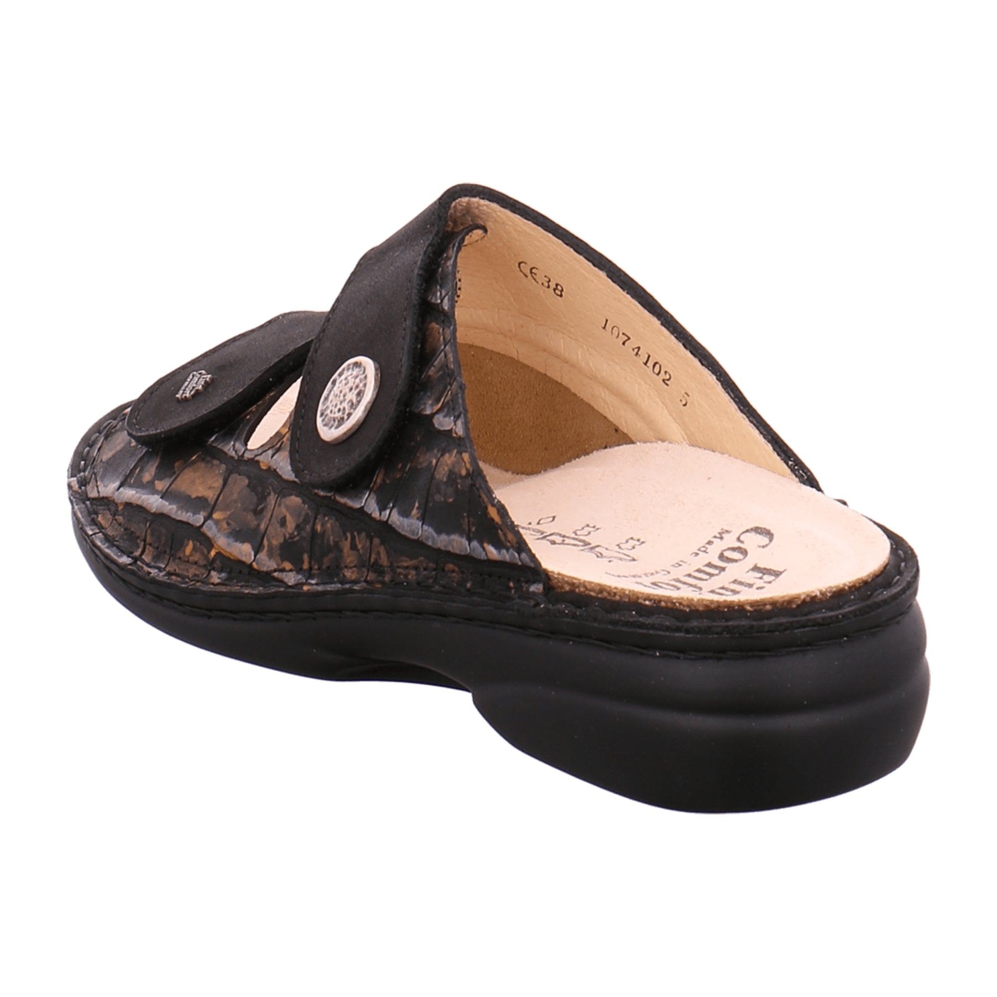 Finn Comfort Zeno Women's Comfort Sandals - Elegant Black