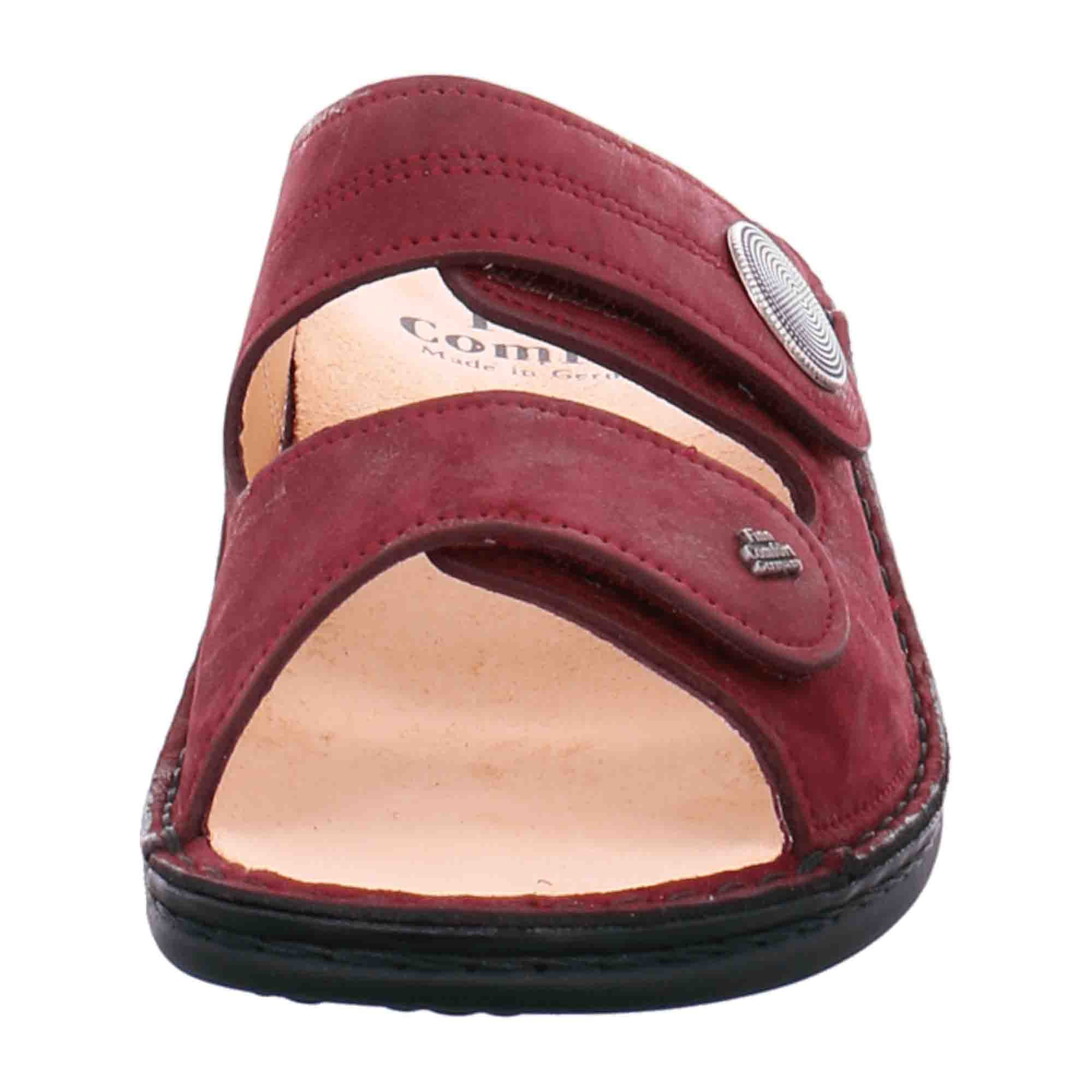 Finn Comfort Sansibar Women's Red Sandals - Stylish & Comfortable