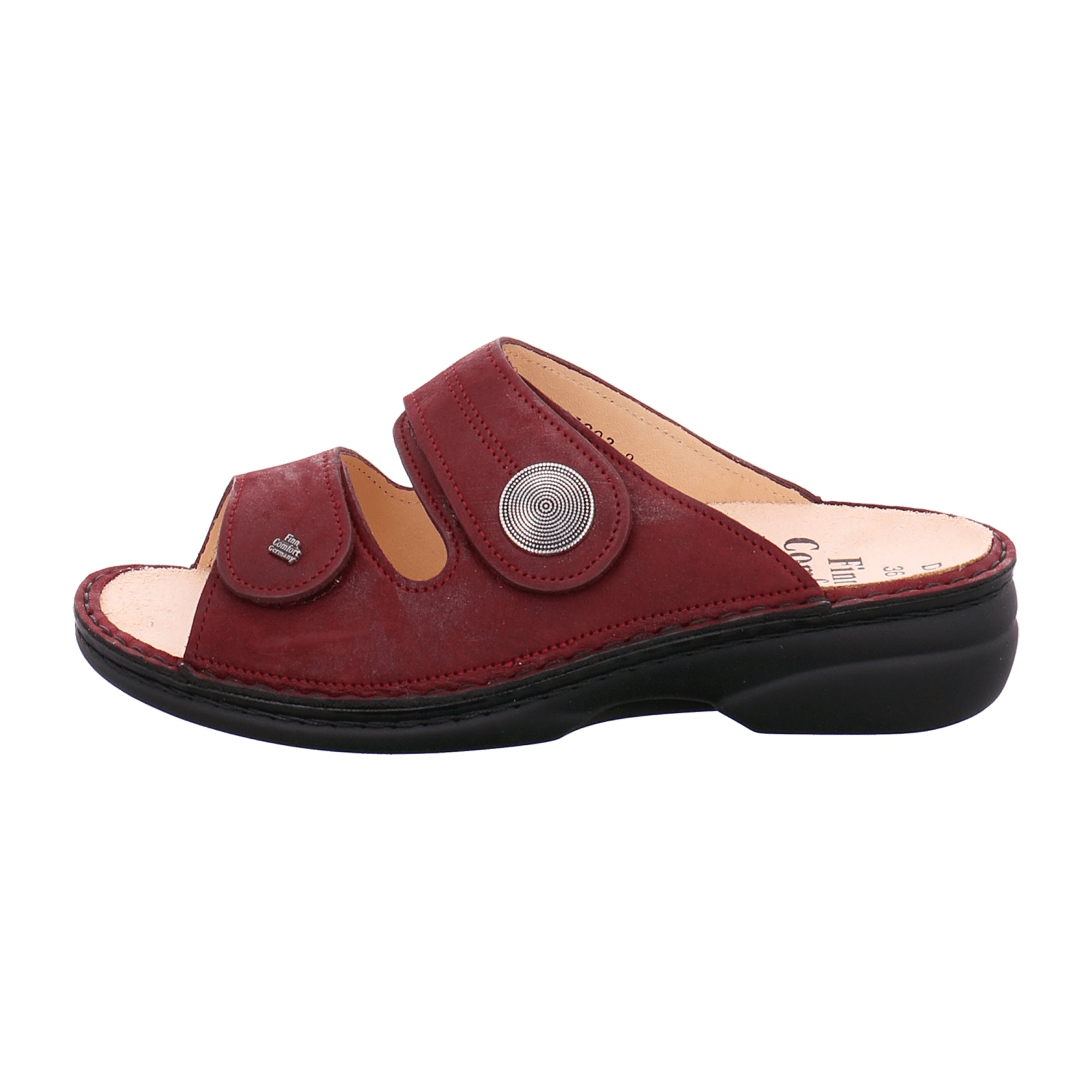 Finn Comfort Sansibar Women's Red Sandals - Stylish & Comfortable