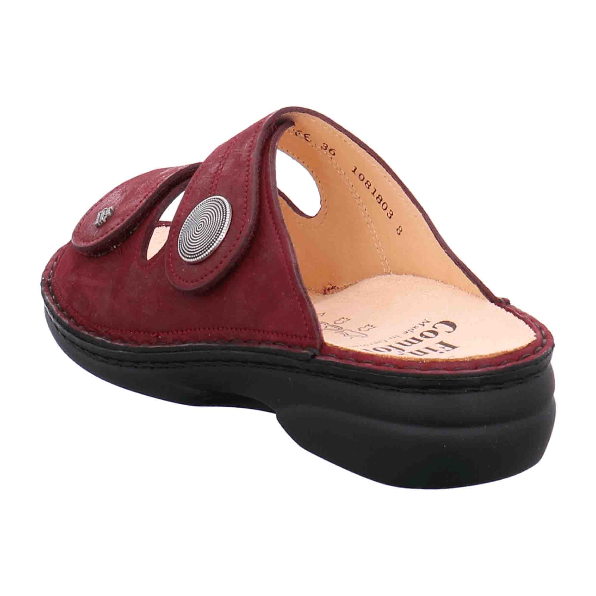 Finn Comfort Sansibar Women's Red Sandals - Stylish & Comfortable