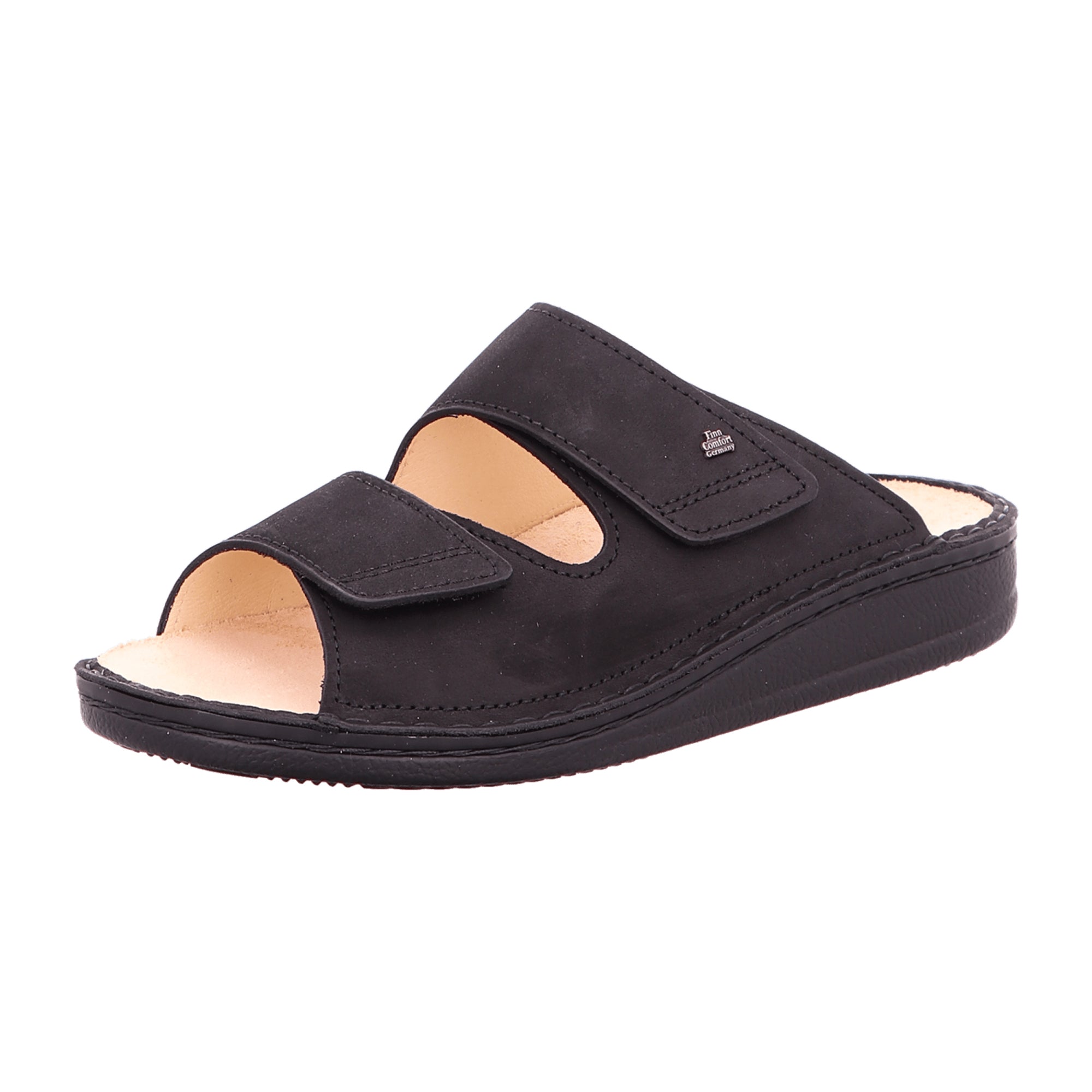 Finn Comfort Riad Men's Comfort Sandals - Durable and Stylish in Black