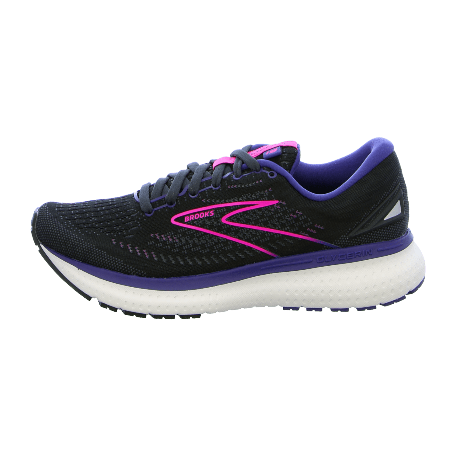 Brooks Glycerin 19 Women Running Shoes Black
