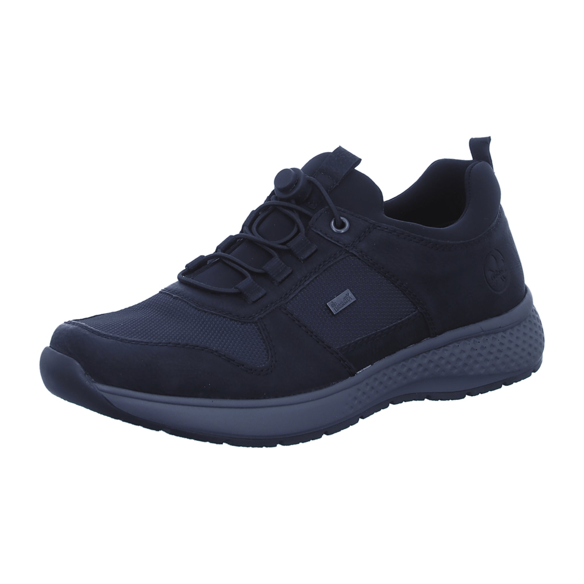Rieker HWK Men's Black TEX Lace-Up Shoes with Waterproof Membrane