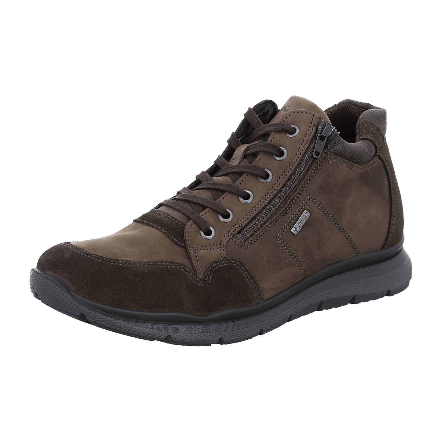 ARA BENJO Men's Classic Brown Full-Grain Leather Oxford Shoes