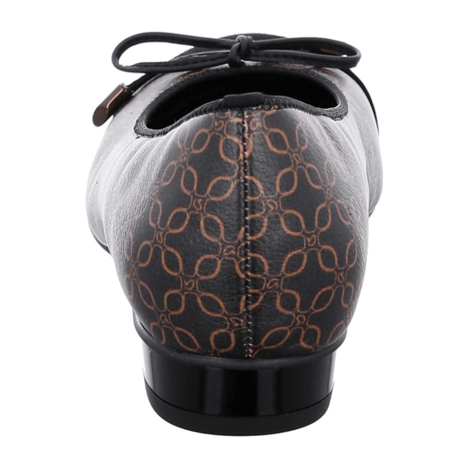 ARA BARI Women's Synthetic Leather Ballet Flats with Textile Lining and Polyurethane Sole in Black - Bartel-Shop