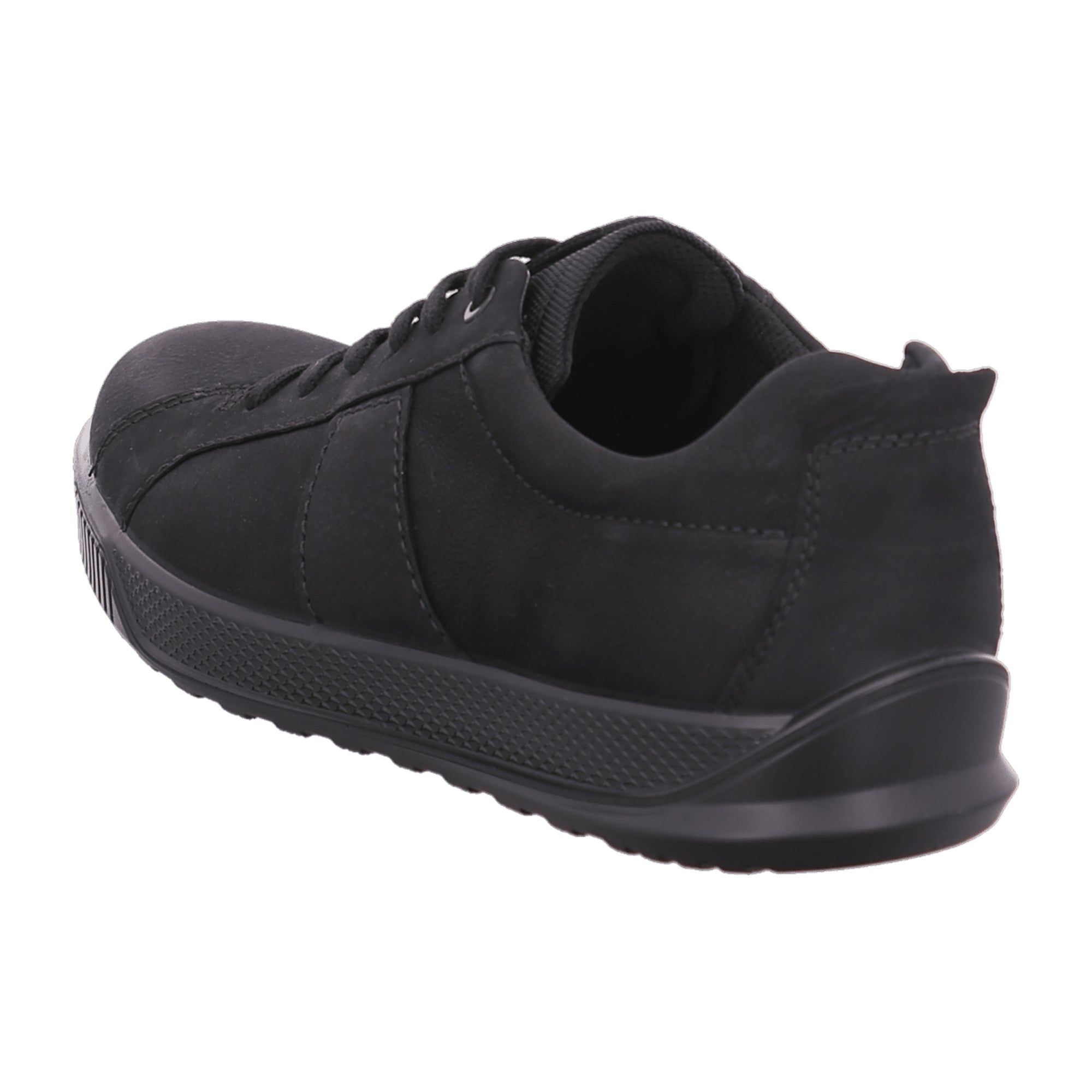 Ecco Men's Black Leather Shoes - Durable & Stylish