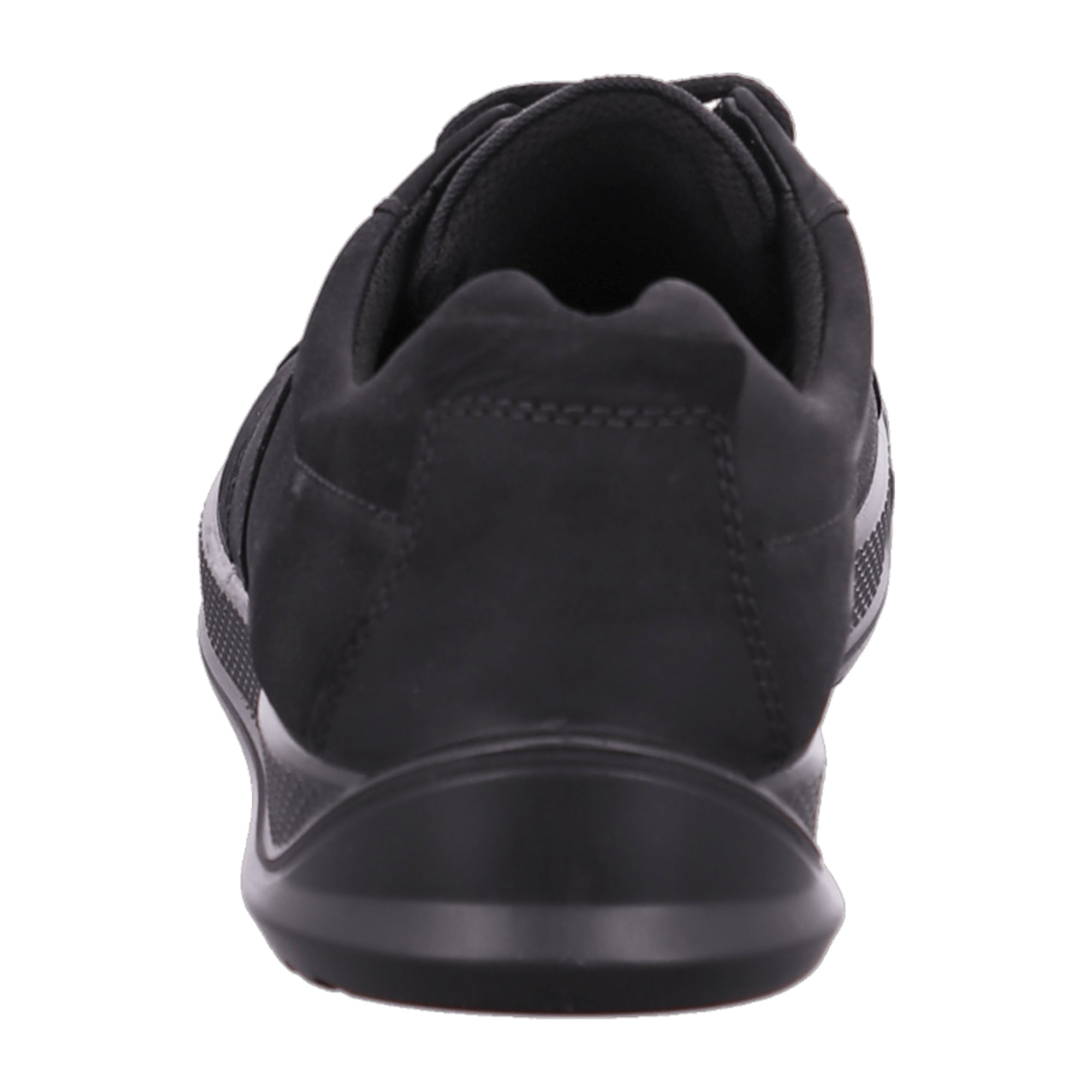 Ecco Men's Black Leather Shoes - Durable & Stylish