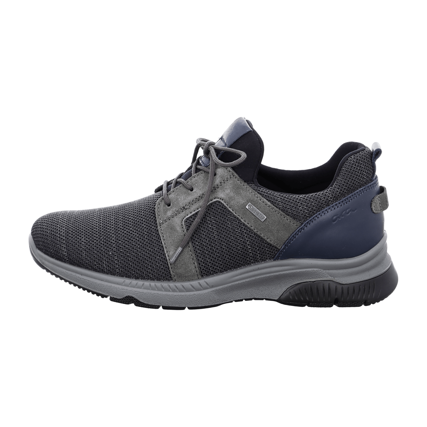 ARA Marco Men's Sneakers Gray Slip-On Round Toe Synthetic Polyurethane