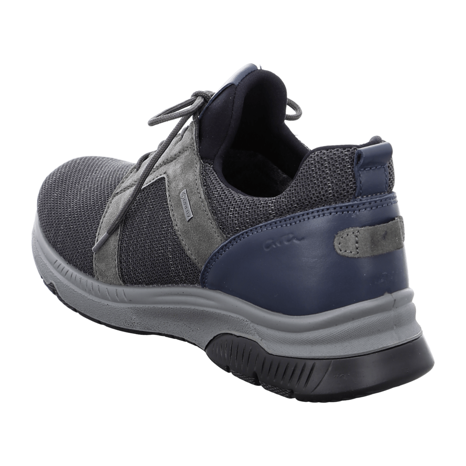ARA Marco Men's Sneakers Gray Slip-On Round Toe Synthetic Polyurethane