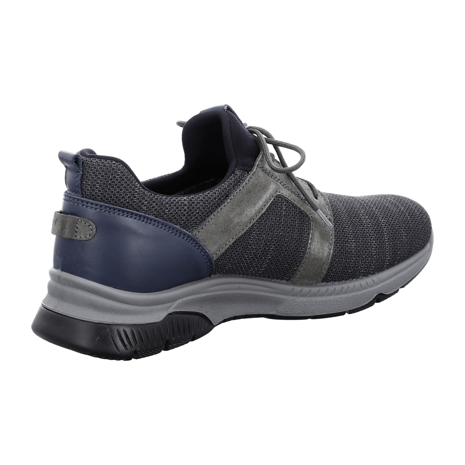 ARA Marco Men's Sneakers Gray Slip-On Round Toe Synthetic Polyurethane