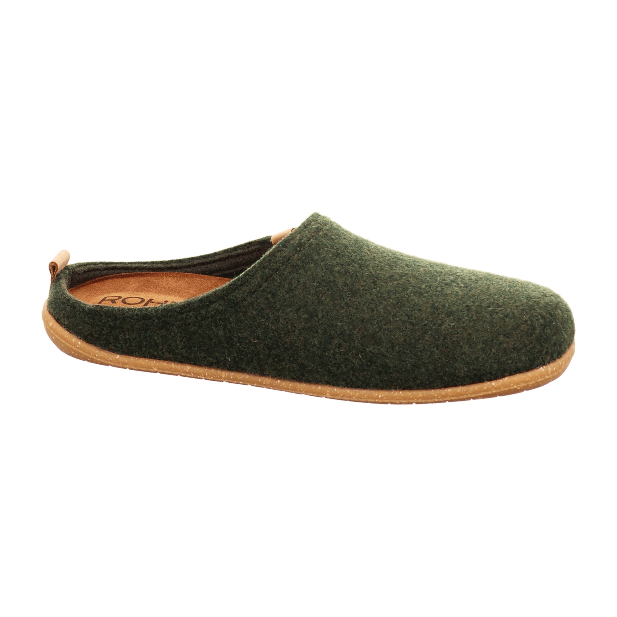 Rohde Green Men's House Slippers Comfortable Flat Heel for Fall Winter