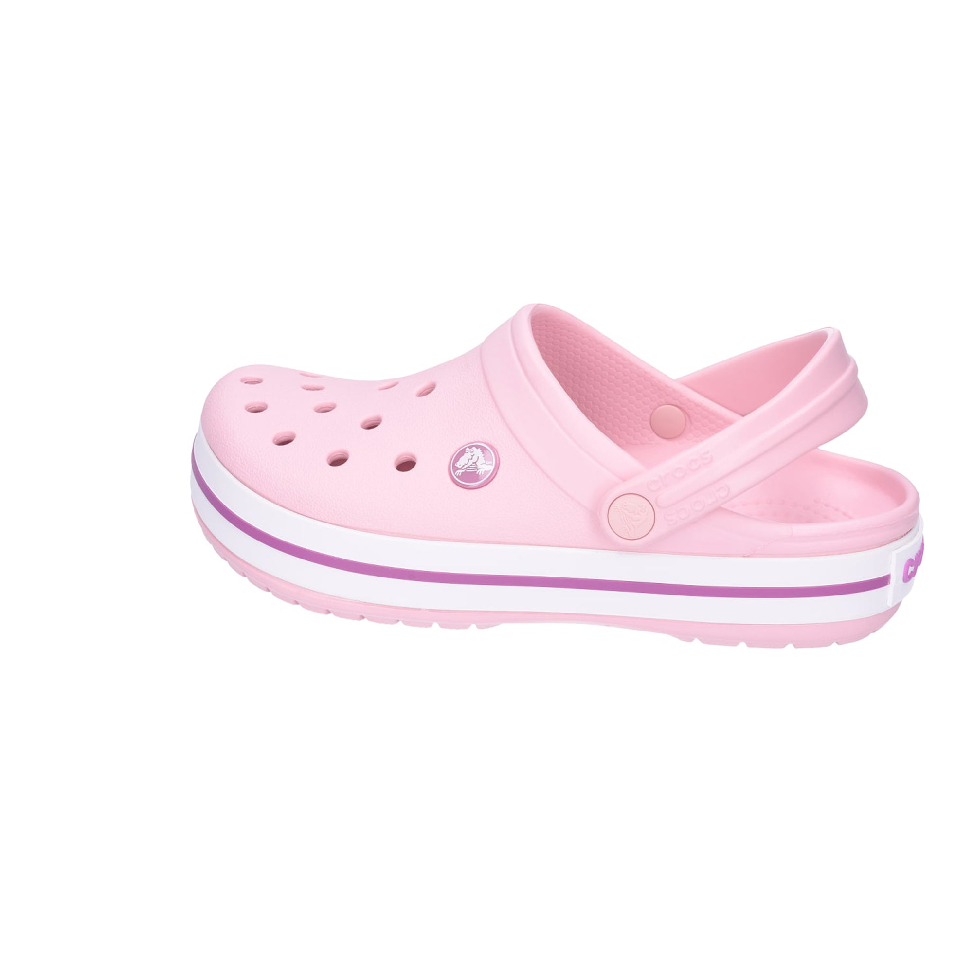 CROCS Crocband Women's Clogs, Pink - Lightweight & Comfortable