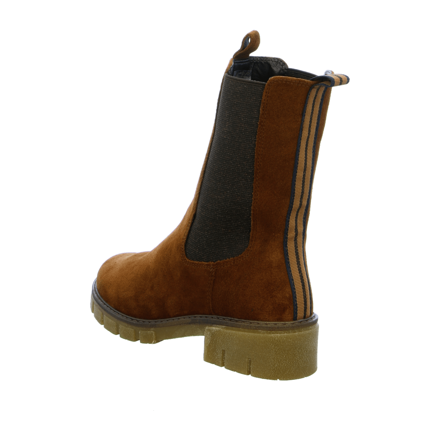 ARA Dover Women's Chelsea Boots Slip-On in Full-Grain Leather Brown