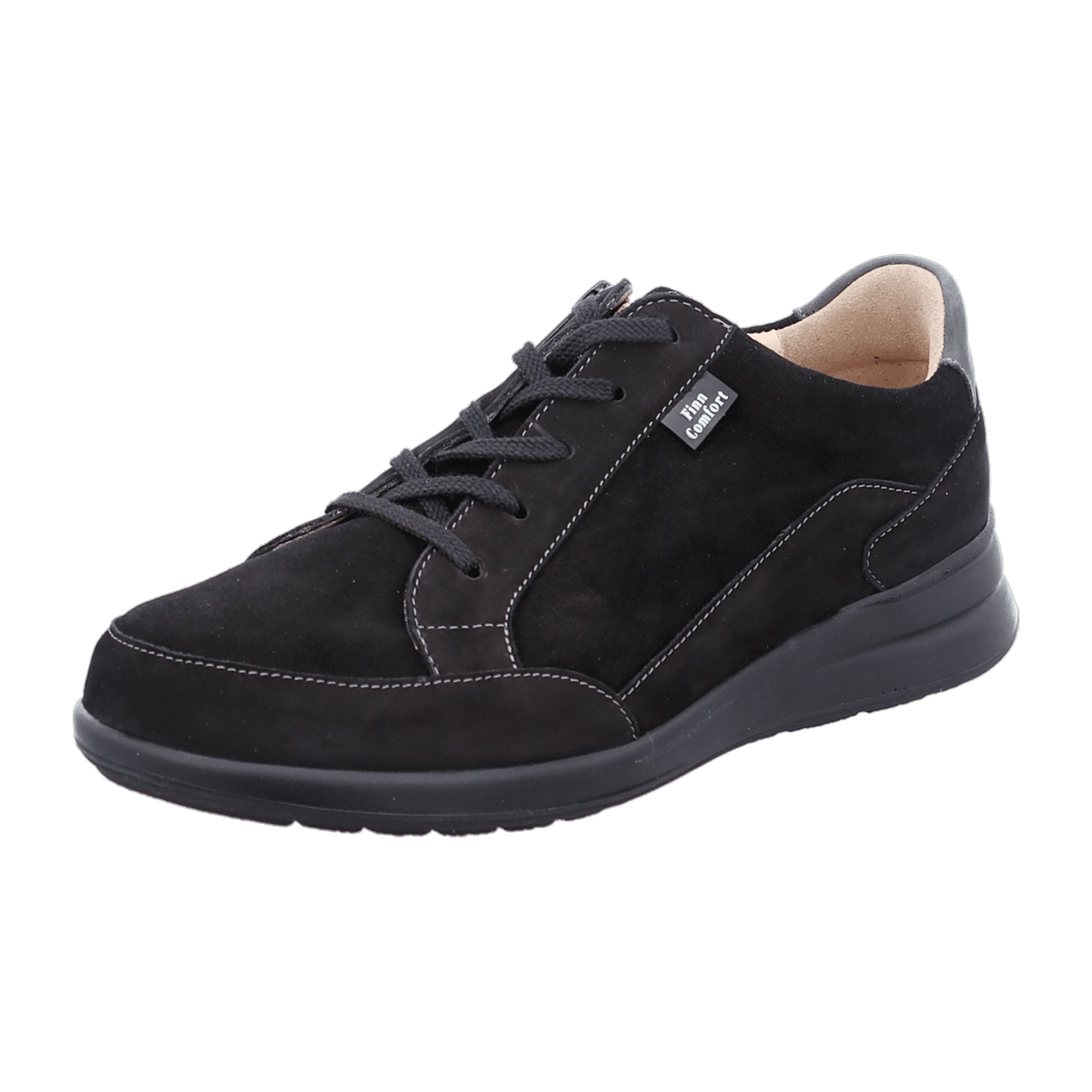 Finn Comfort Women's Black Sneakers - Stylish & Durable Footwear for Everyday Comfort