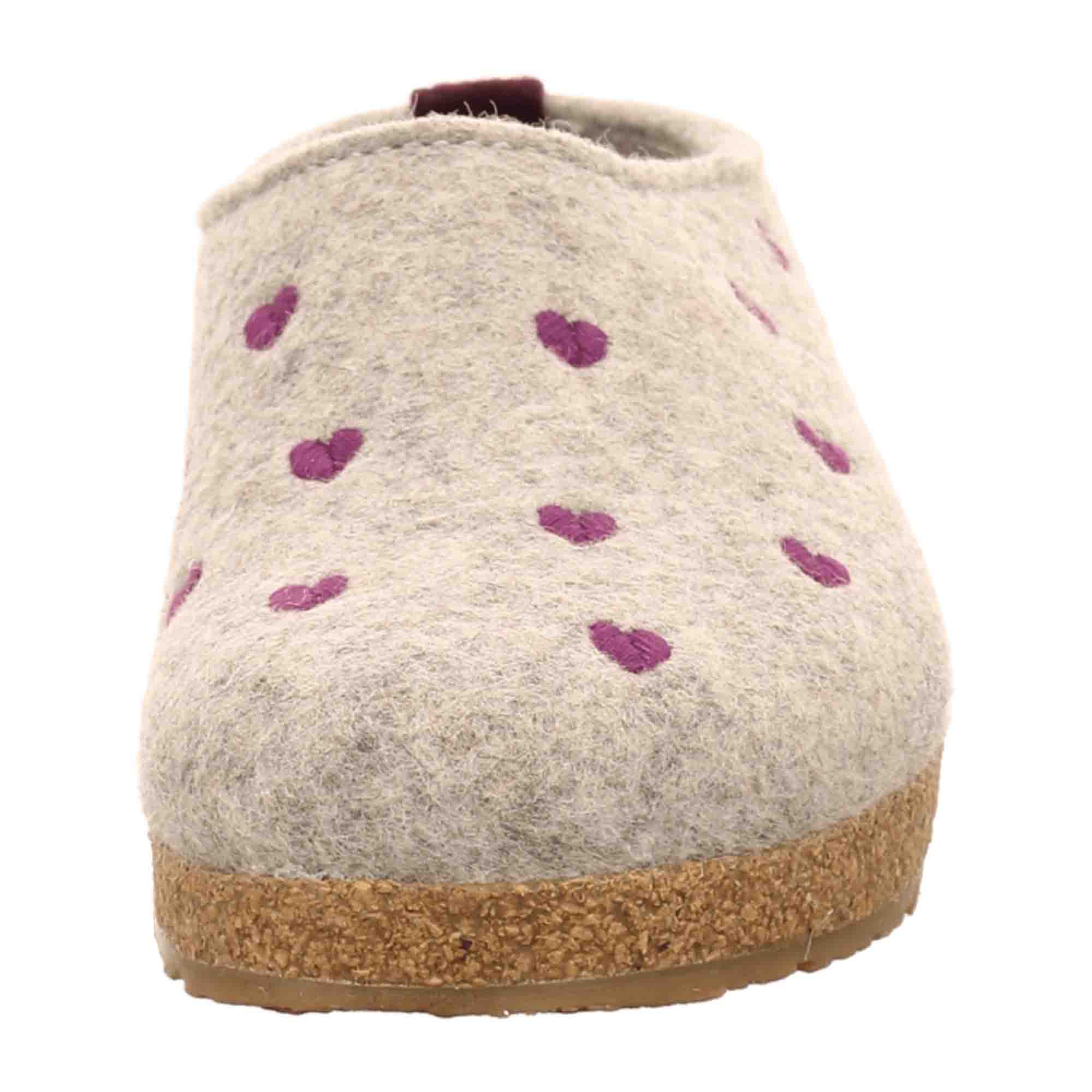 Haflinger Grizzly Couricini Women's Grey Wool Clogs - Comfortable & Durable