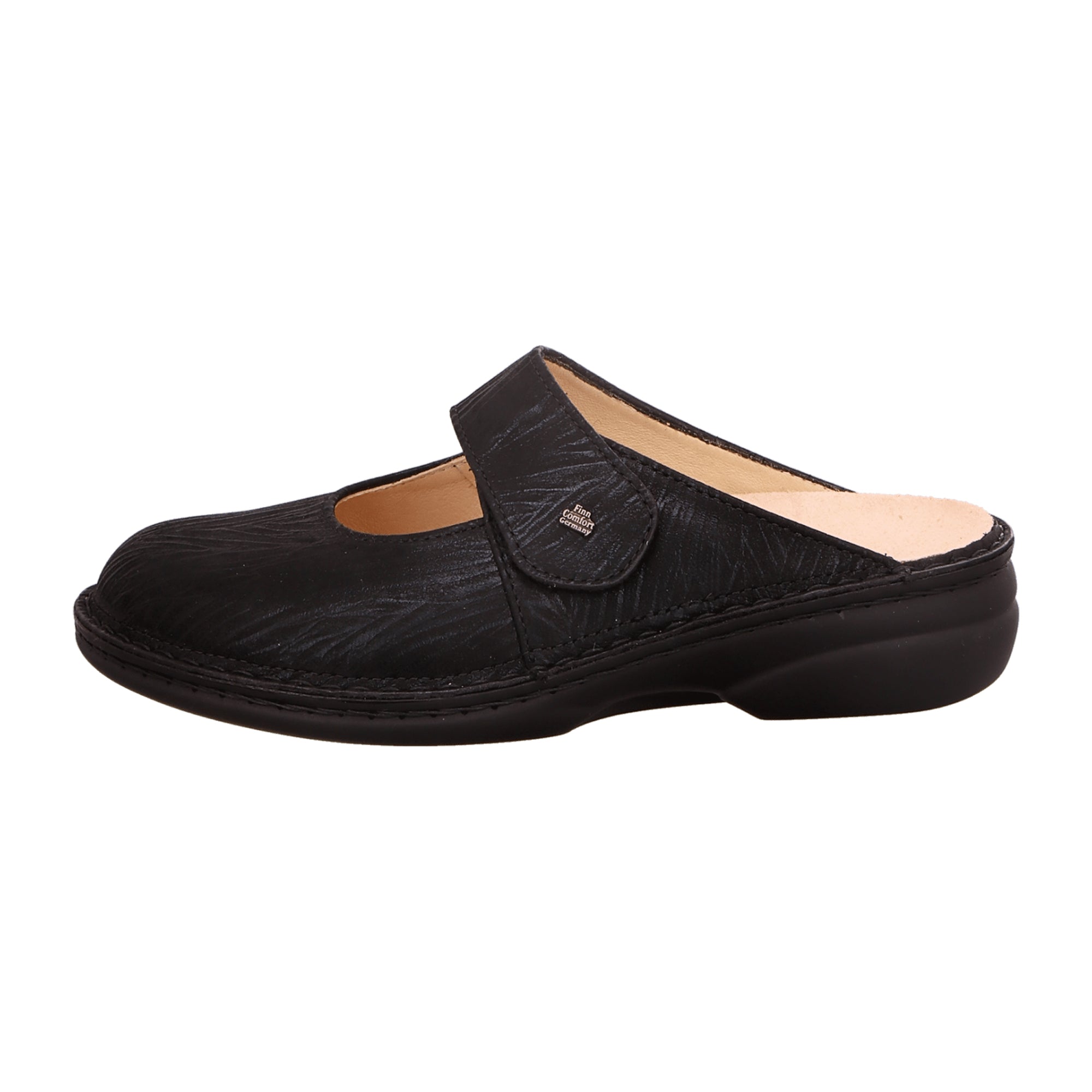 Finn Comfort Stanford Women's Black Clogs - Comfortable & Stylish Slip-Ons