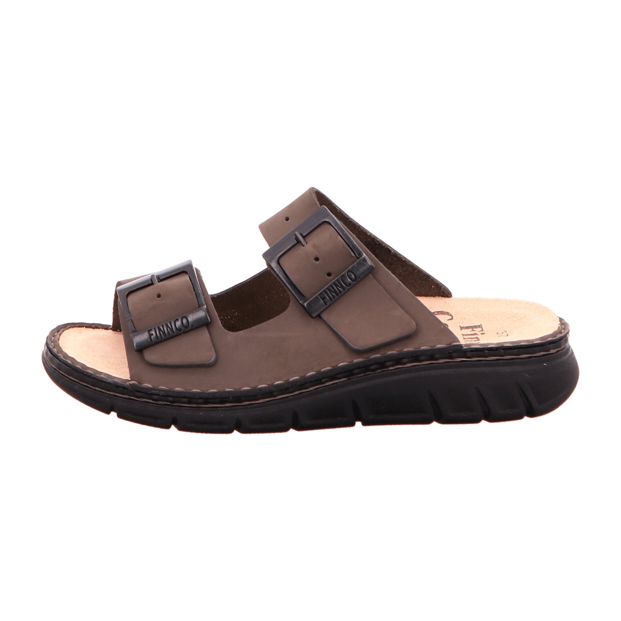 Finn Comfort Cayman Men's Comfortable Leather Sandals - Stylish Brown