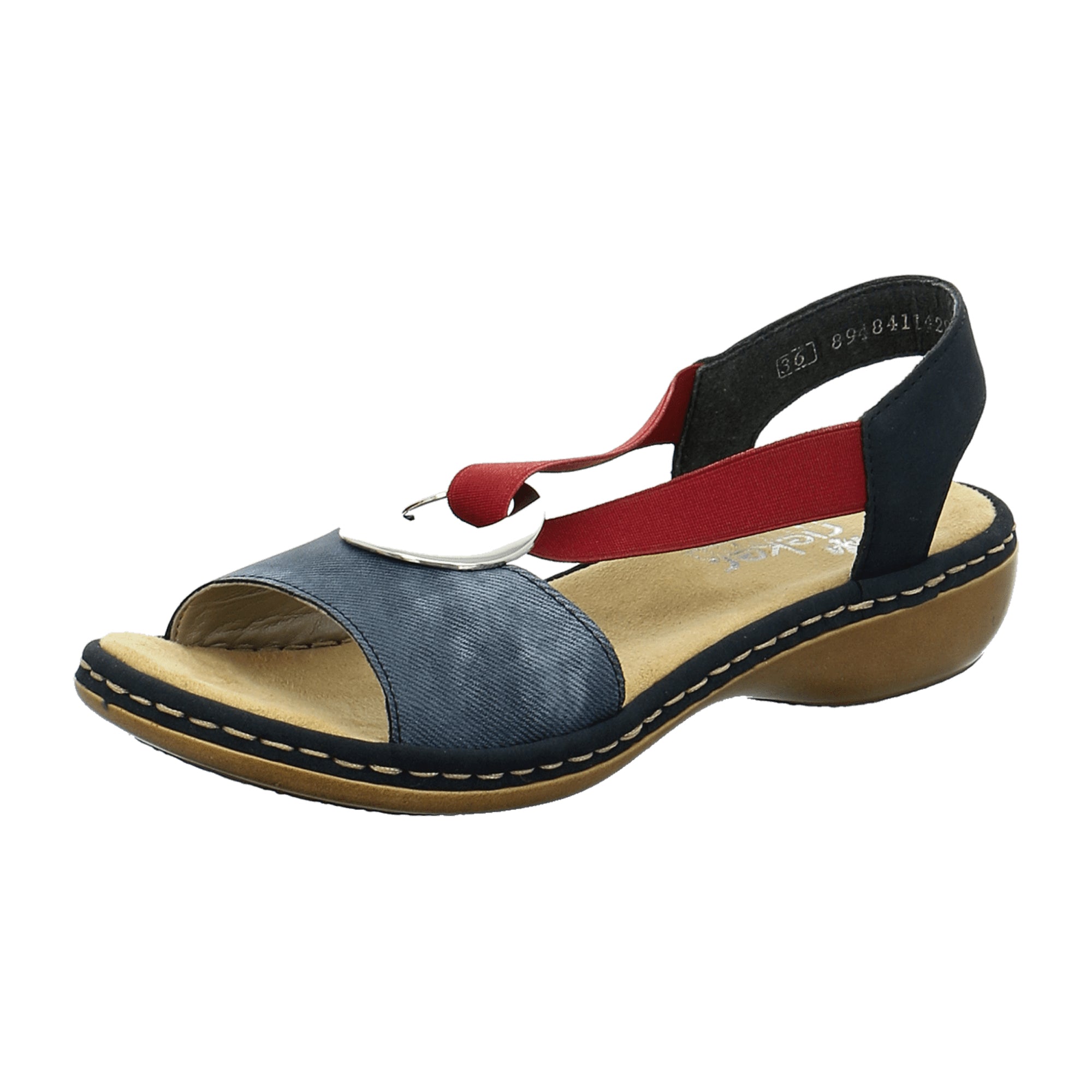 Rieker Comfortable Blue Sandals for Women Stylish and Versatile Footwear