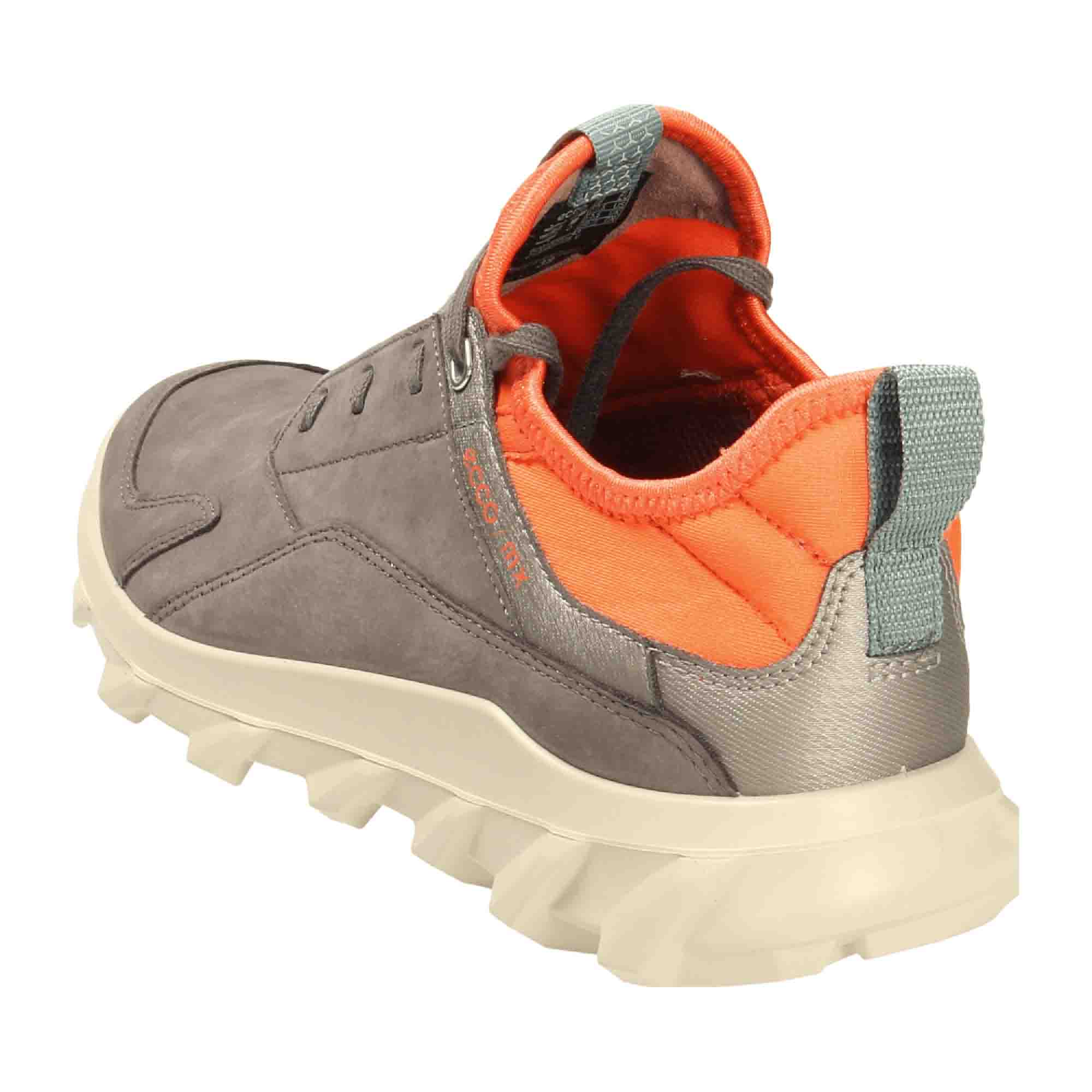 Ecco MX Women's Sneakers 82018 - Stylish Grey & Orange Casual Shoes for Everyday Comfort