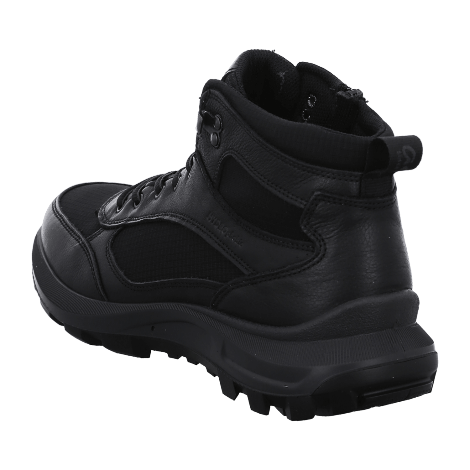 ARA MAURO Men's Leather Slip-On Sneakers in Black with Round Toe and Warm Fleece Lining - Bartel-Shop