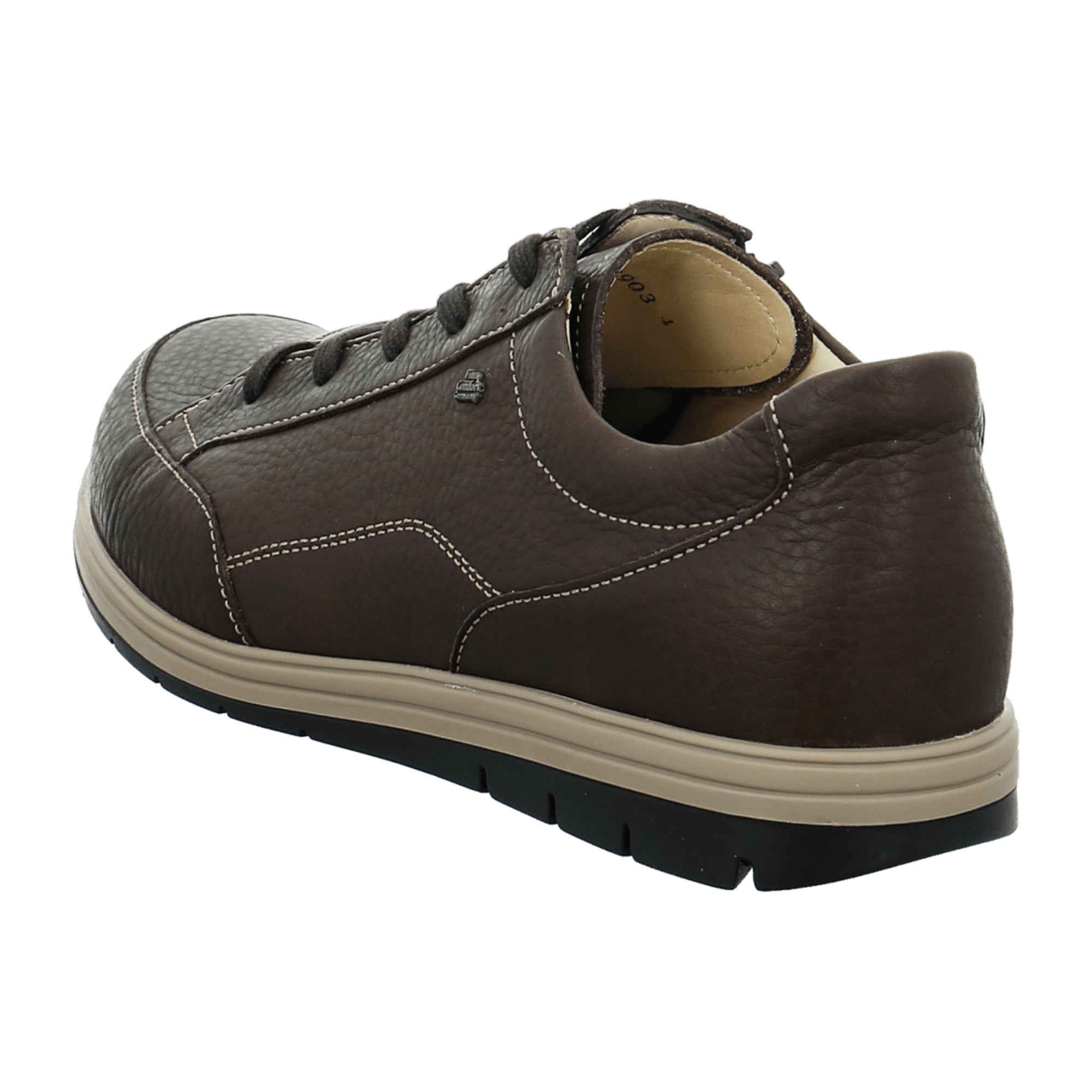 Finn Comfort Osorno Men's Comfortable Leather Shoes - Brown