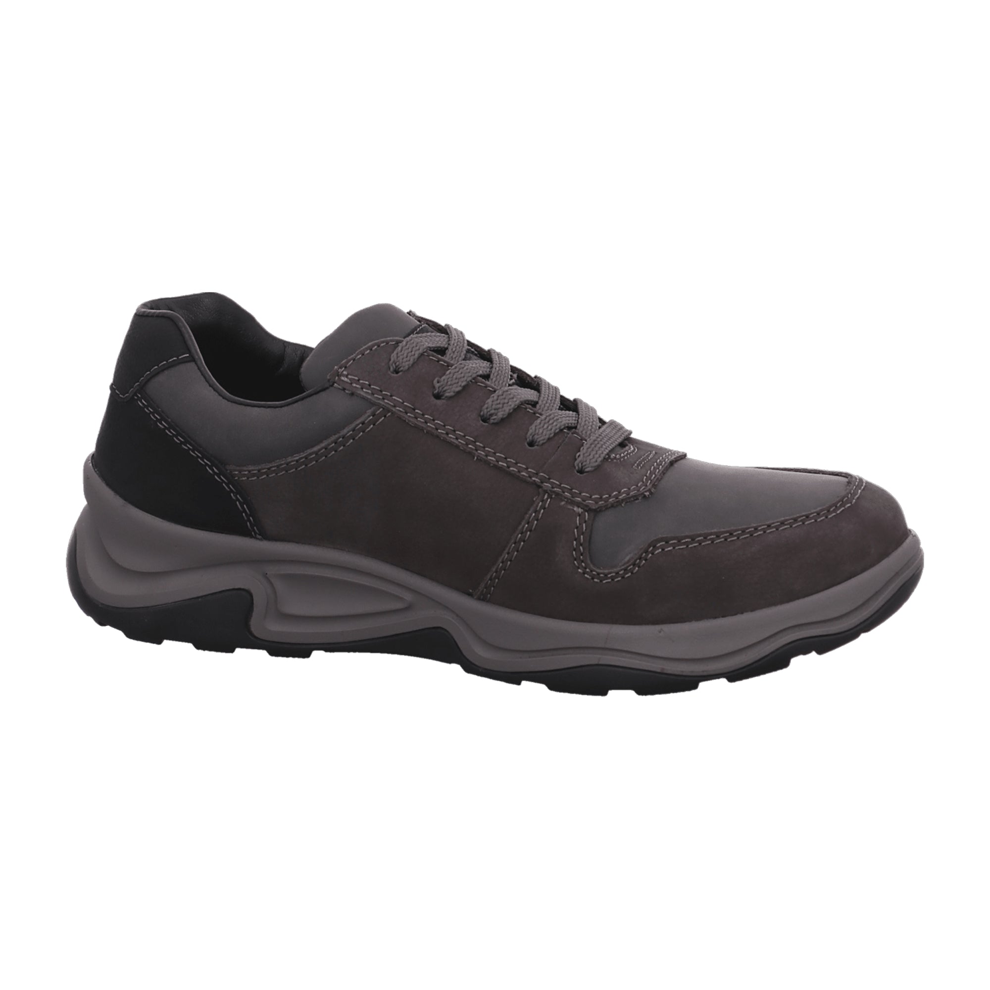 Rieker HWK Men's Grey Lace-Up Casual Shoes