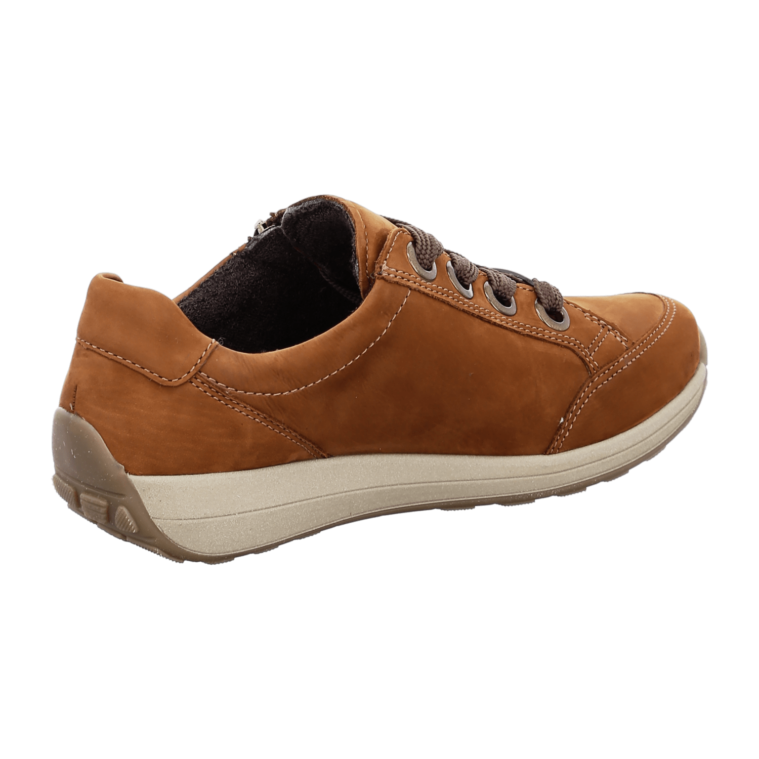 ARA OSAKA Women's Suede Lace-Up Sneakers in Brown - Bartel-Shop