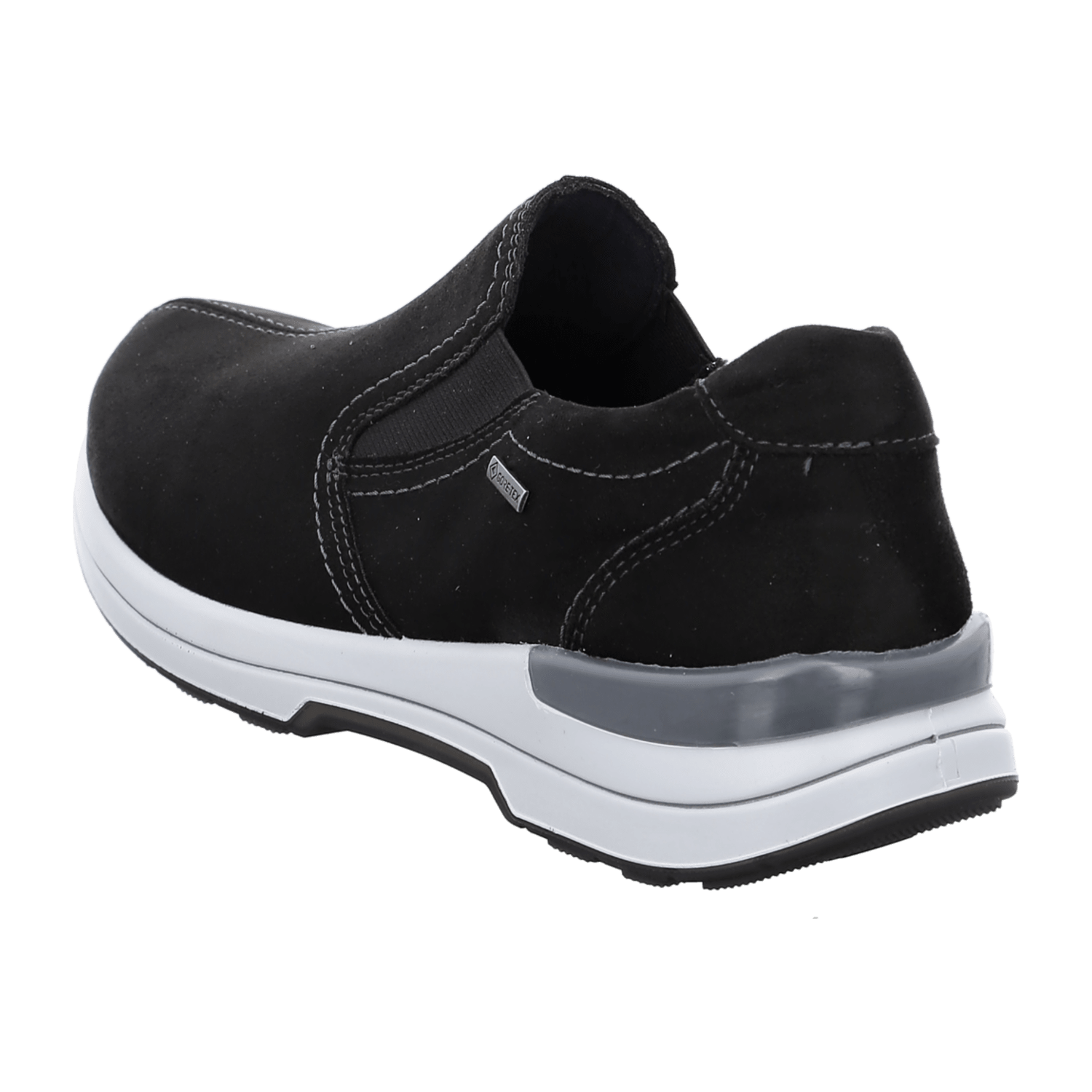 ARA Women's NARA-GTX Slip-On Sneaker with GORE-TEX, Black, Warm Textile Lined Pull-On