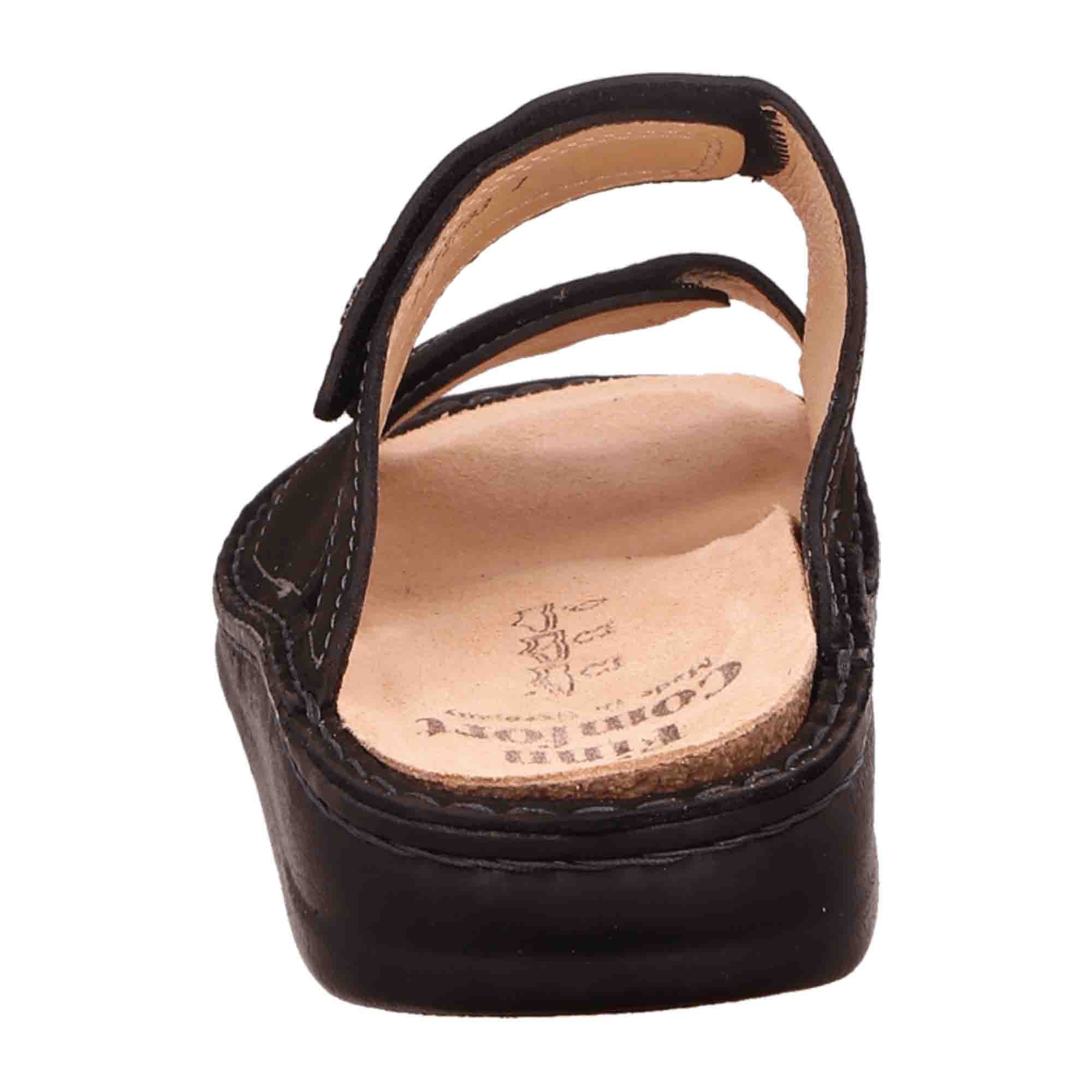 Finn Comfort Danzig-S Men's Comfort Sandals - Stylish Black Leather