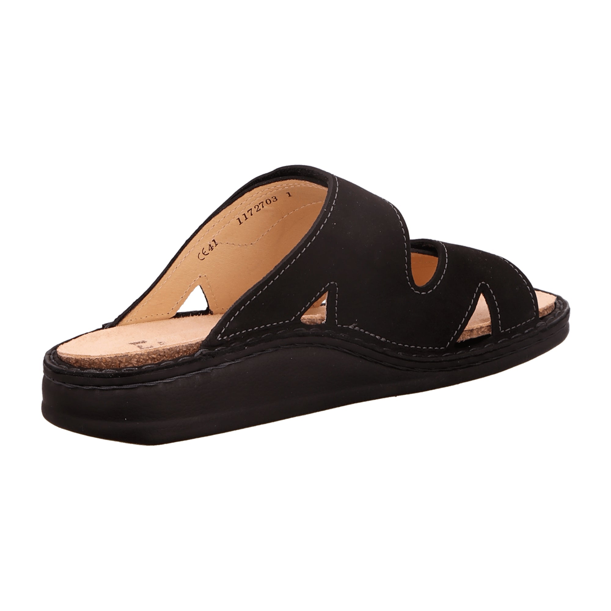 Finn Comfort Danzig-S Men's Comfort Sandals - Stylish Black Leather