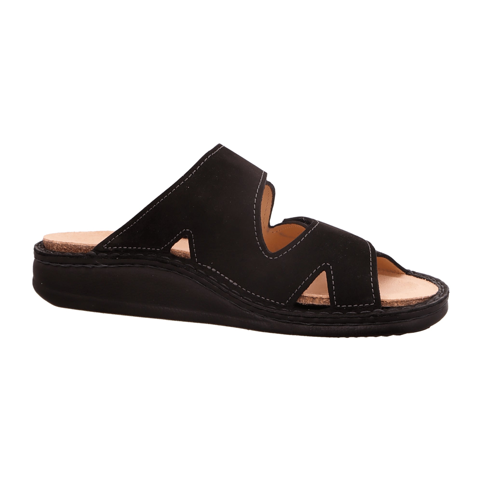 Finn Comfort Danzig-S Men's Comfort Sandals - Stylish Black Leather