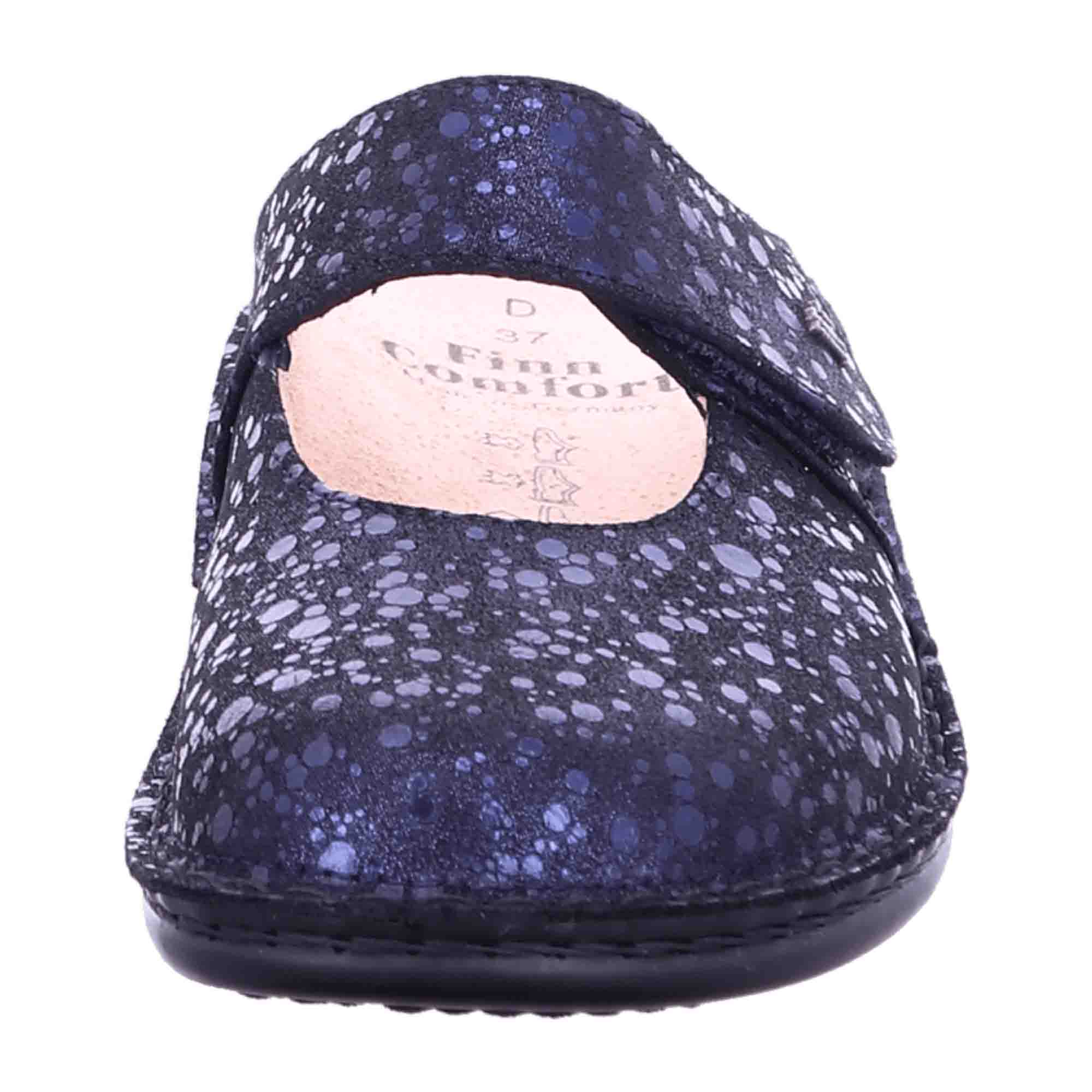 Finn Comfort Stanford Women's Comfort Clogs, Stylish Blue