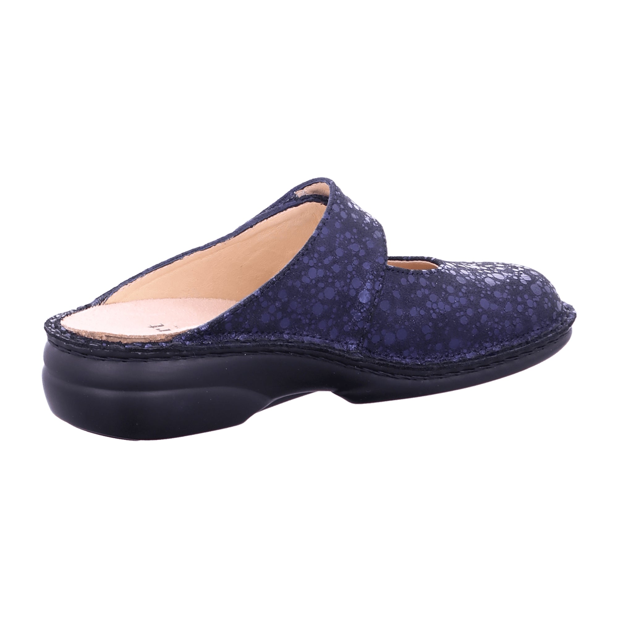 Finn Comfort Stanford Women's Comfort Clogs, Stylish Blue