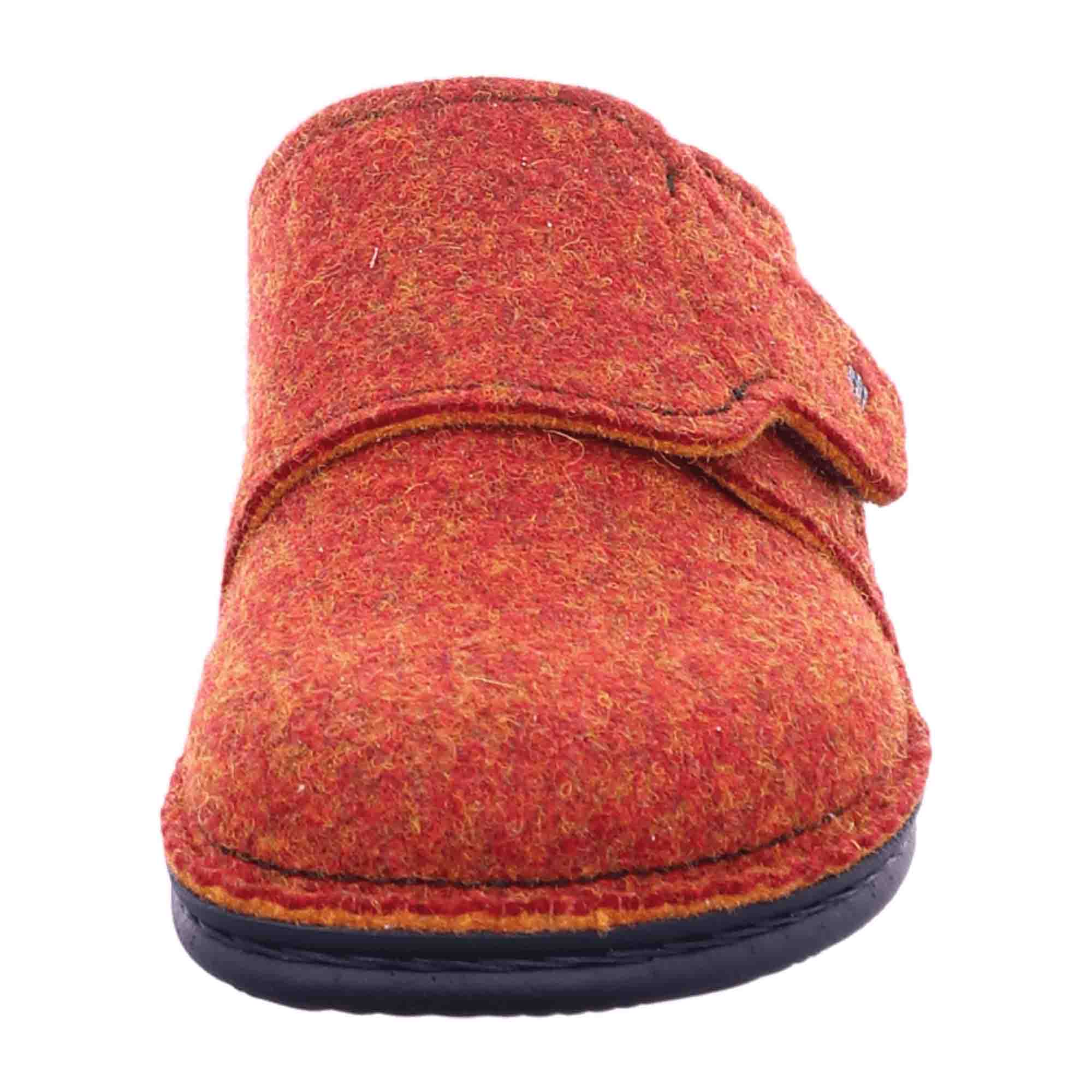 Finn Comfort Andermatt Women's Red Wool Clogs - Stylish & Comfortable