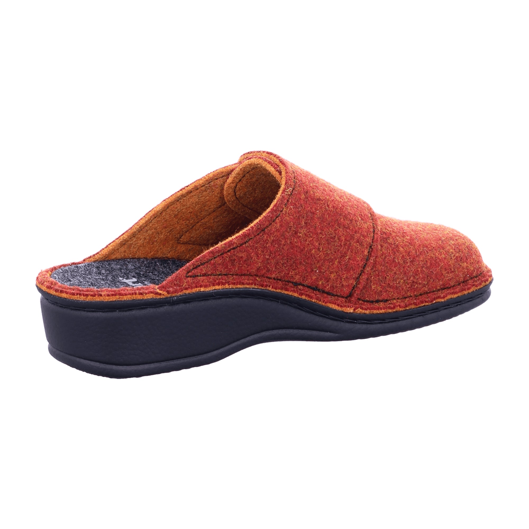 Finn Comfort Andermatt Women's Red Wool Clogs - Stylish & Comfortable