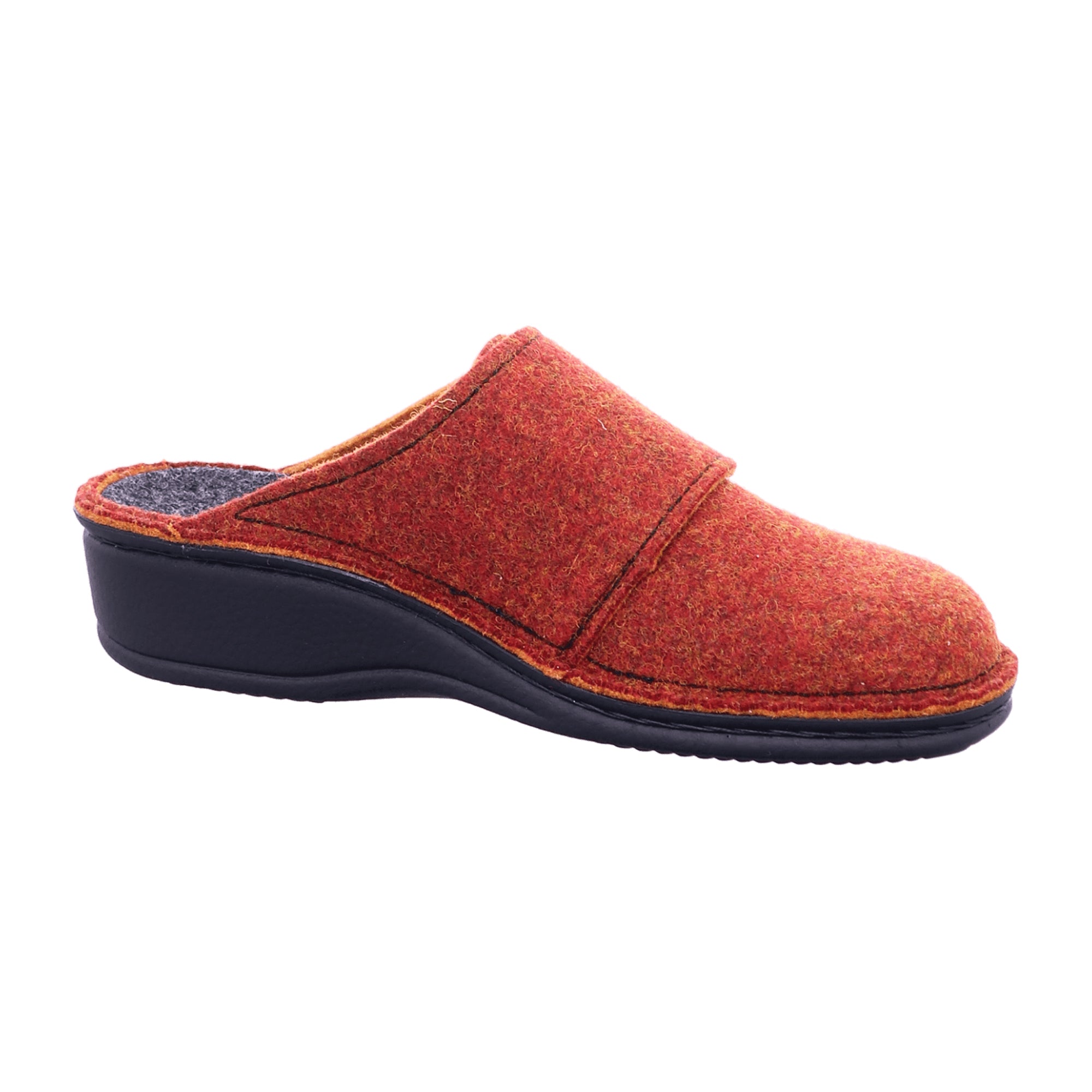 Finn Comfort Andermatt Women's Red Wool Clogs - Stylish & Comfortable