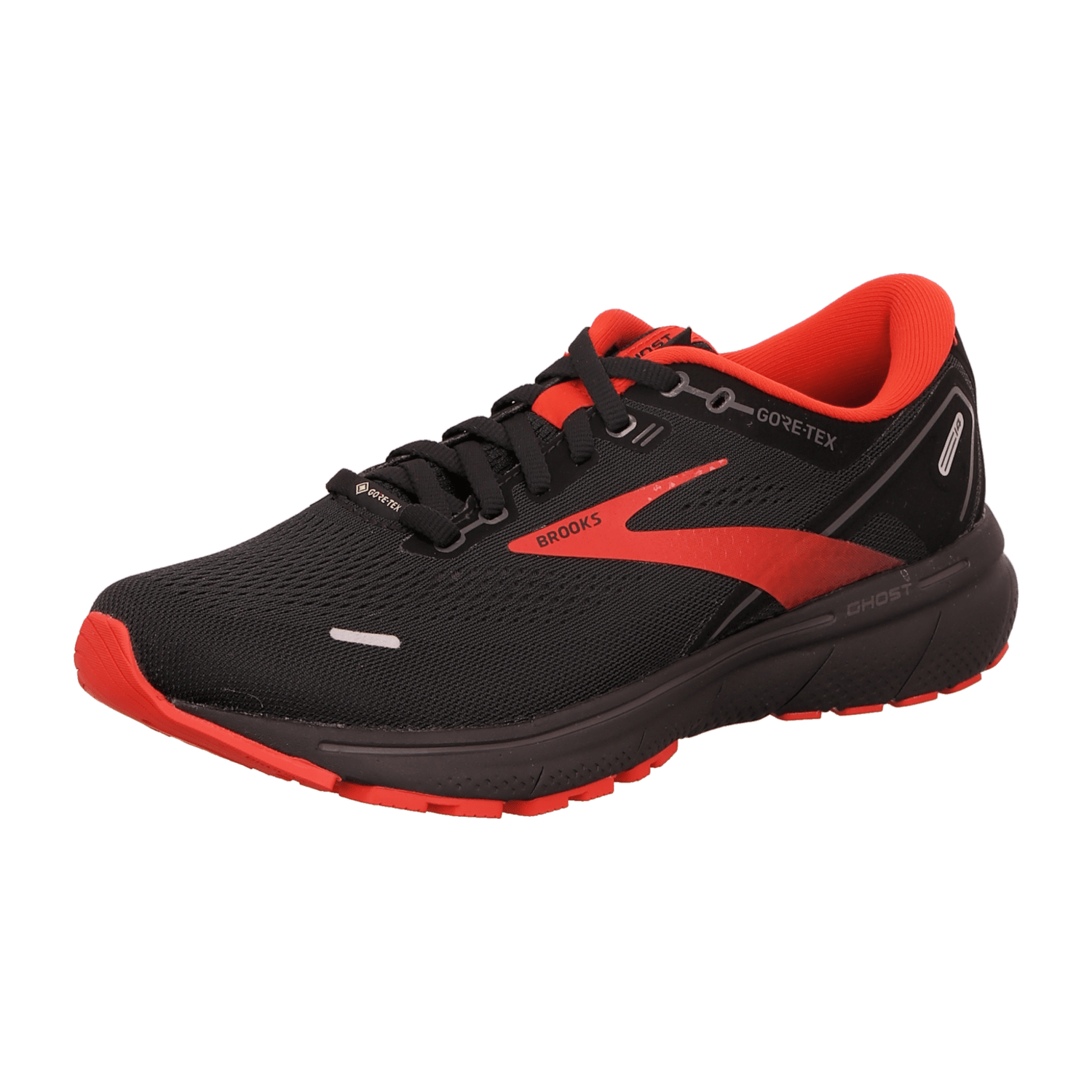 Brooks Ghost 14 GTX Men's Running Shoes Black Textile