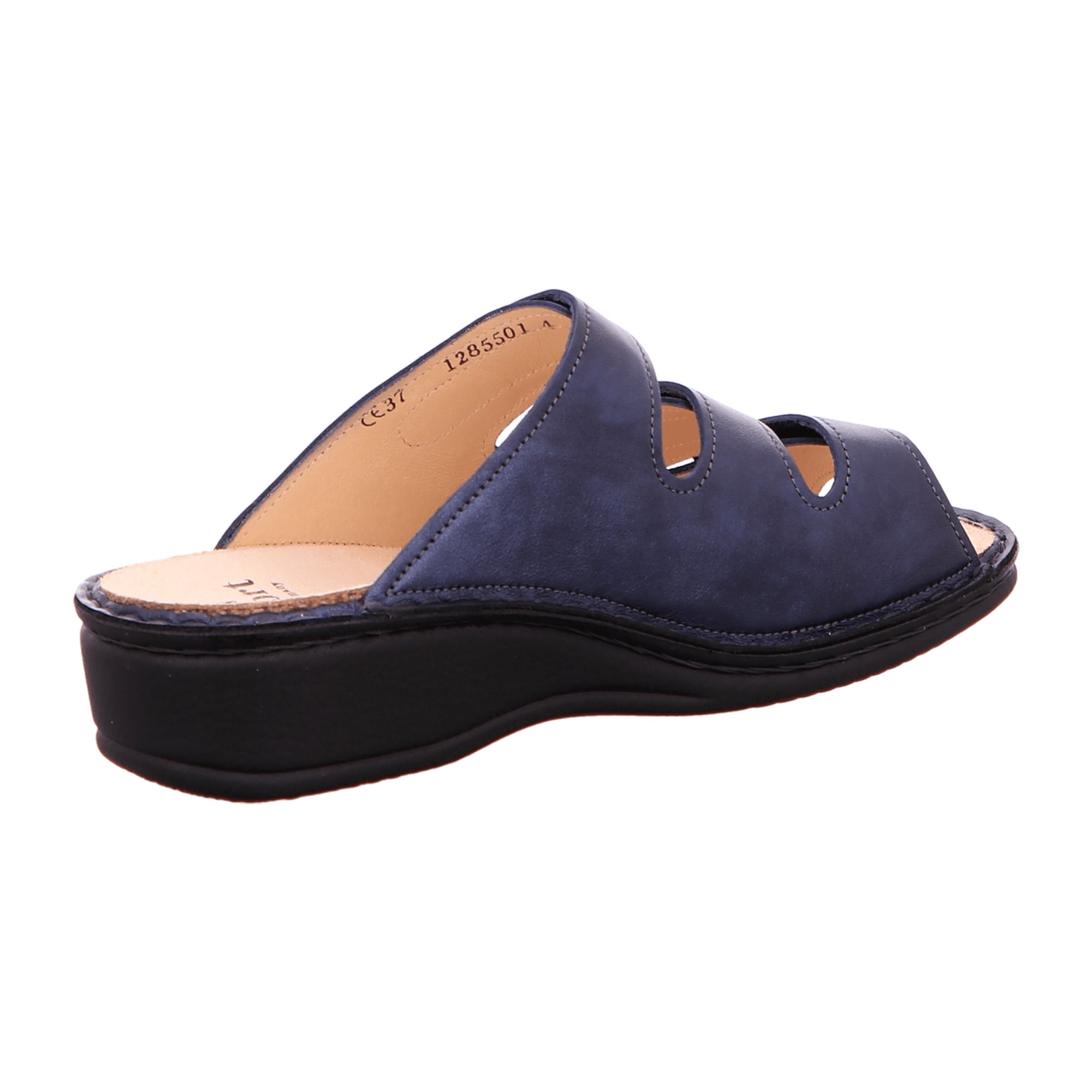 Finn Comfort Pisa Women's Sandals - Stylish & Comfortable Blue Leather