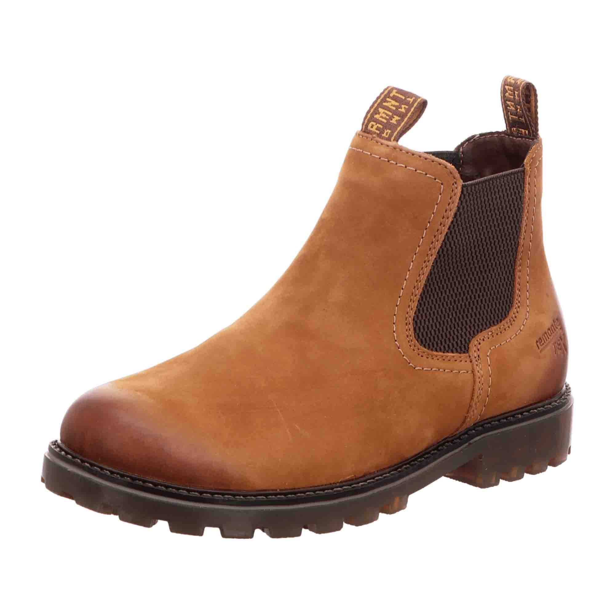 Remonte Brown Chelsea Boots for Women with Comfort and Waterproof Features