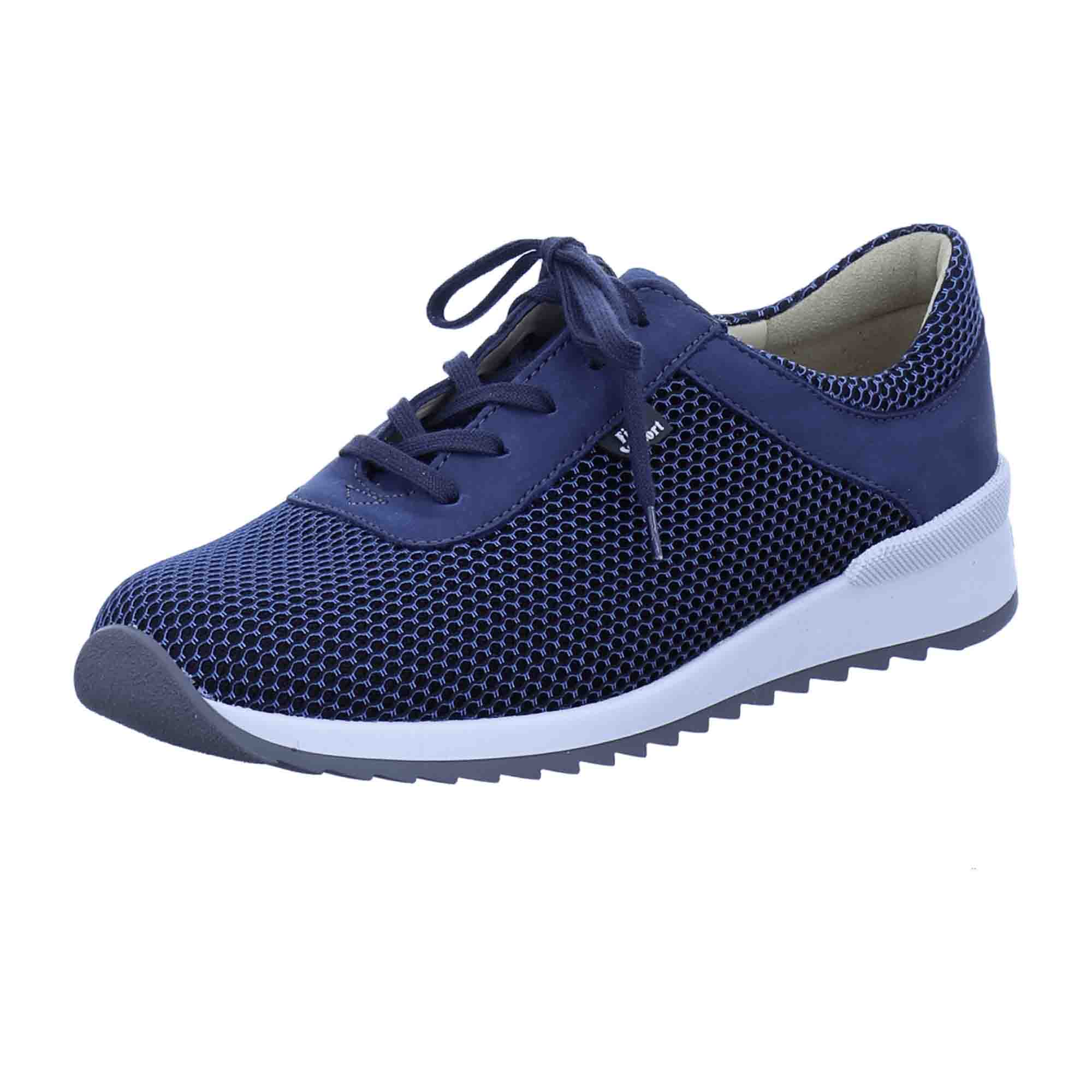 Finn Comfort Cerritos Women's Comfort Shoes, Stylish Blue