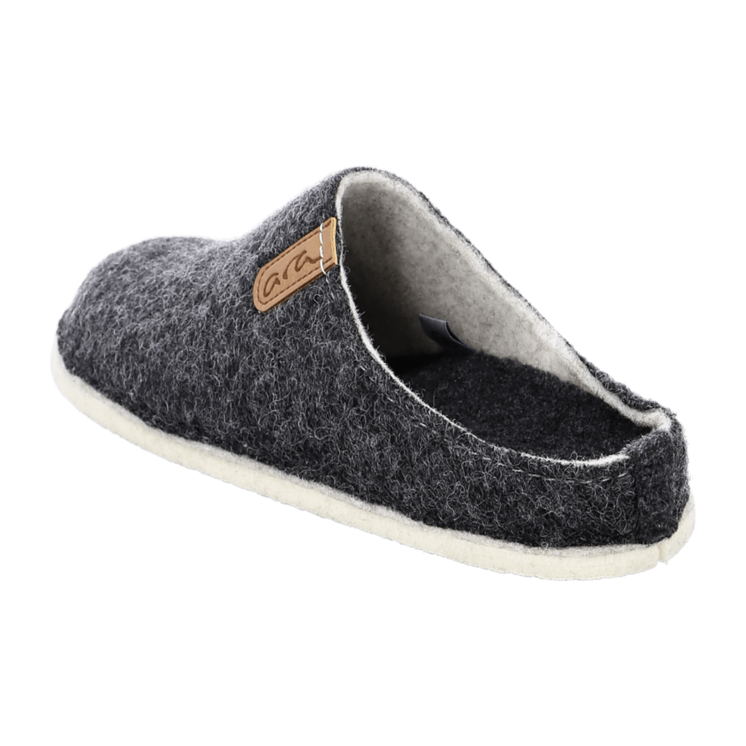 ARA COSY-W Women's Felt Wool Slippers Gray