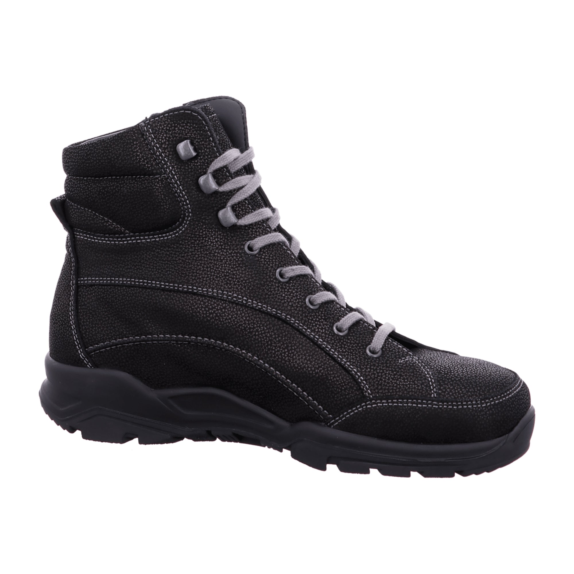 Finn Comfort Whistler Men's Black Leather Boots - Durable & Stylish