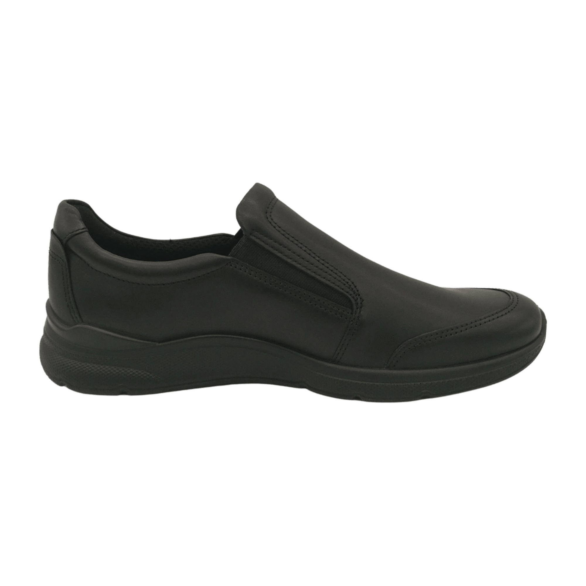 Ecco Irving Men's Black Casual Shoes - Durable & Stylish