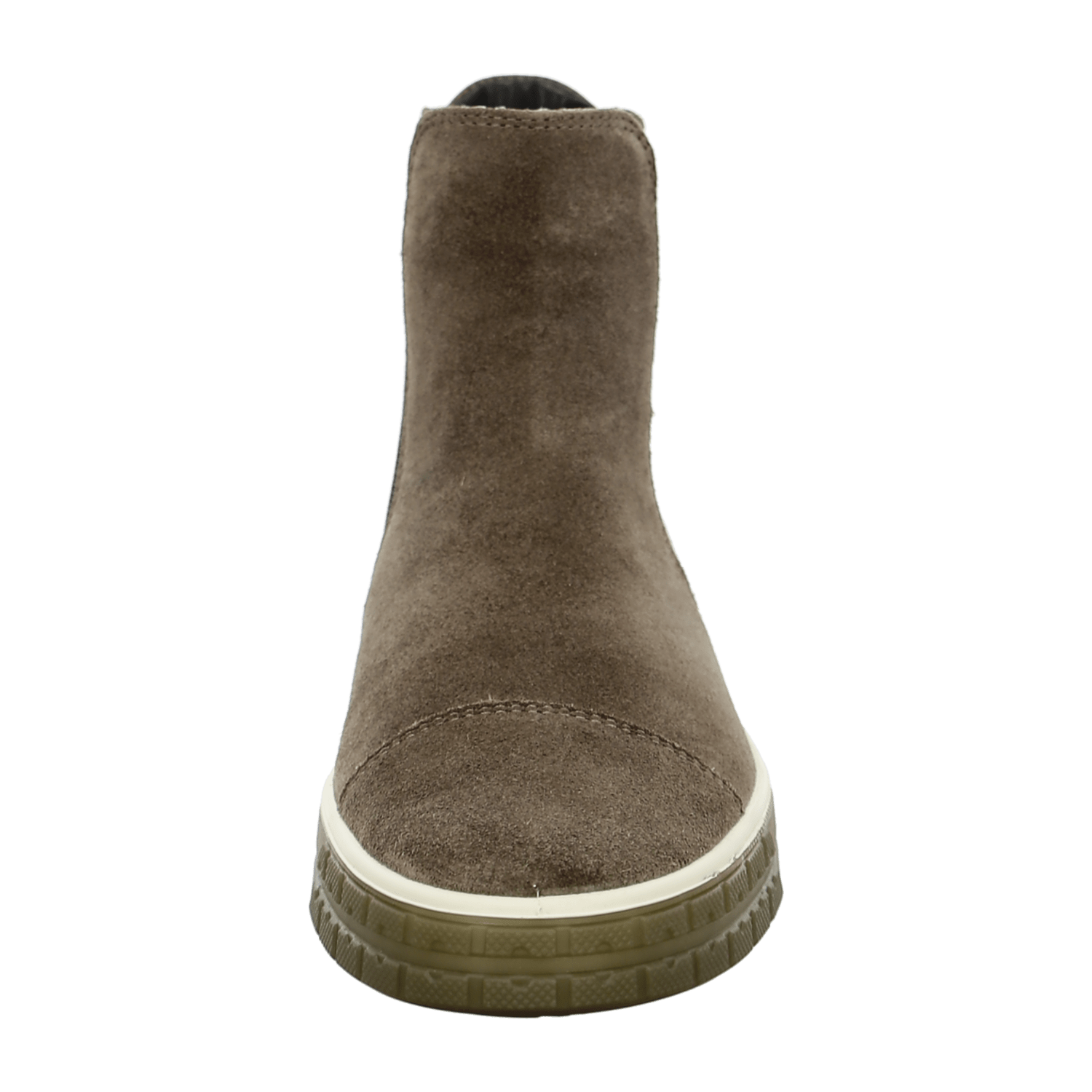 ARA Women's Frisco Chelsea Boots Slip-On in Full-Grain Leather Beige