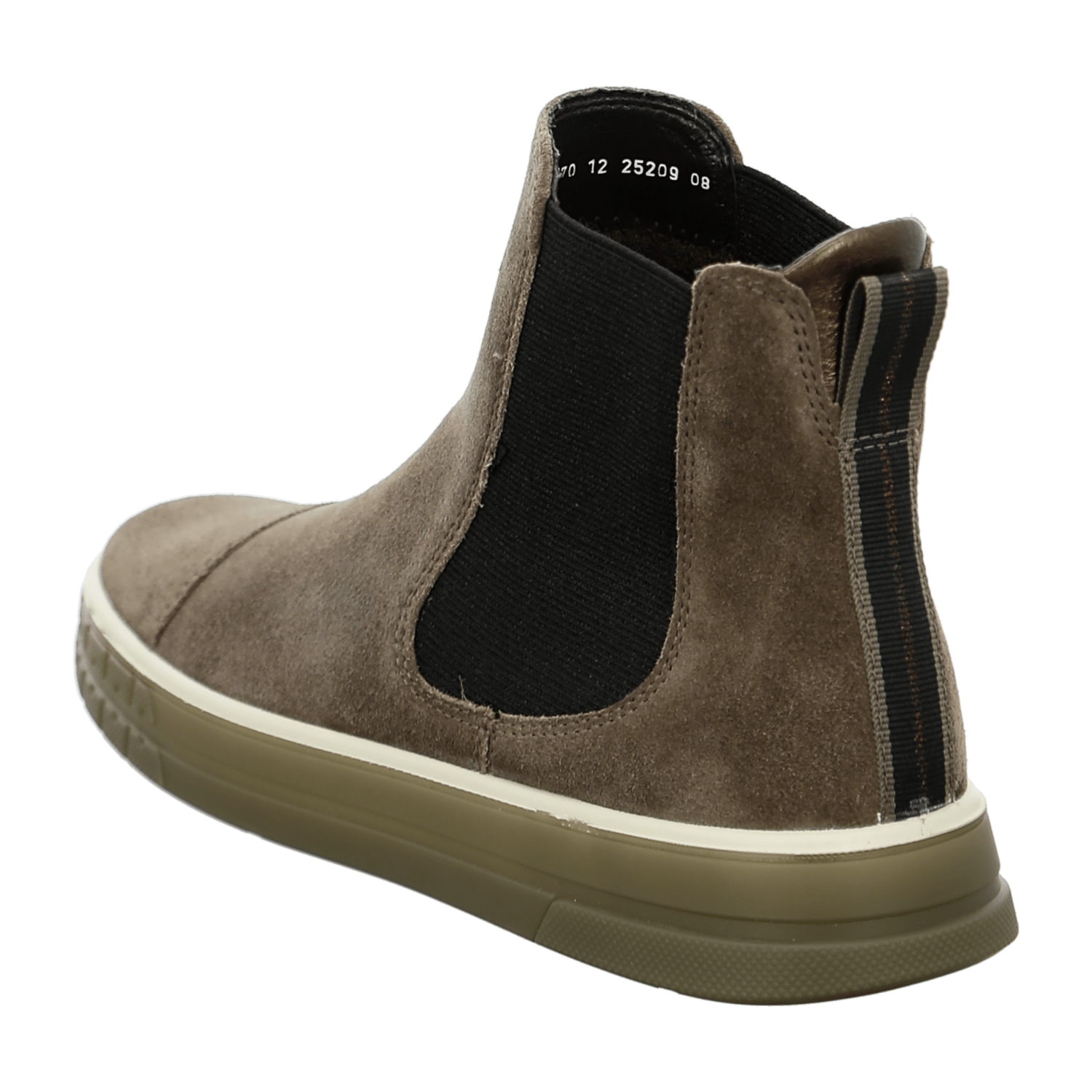 ARA Women's Frisco Chelsea Boots Slip-On in Full-Grain Leather Beige