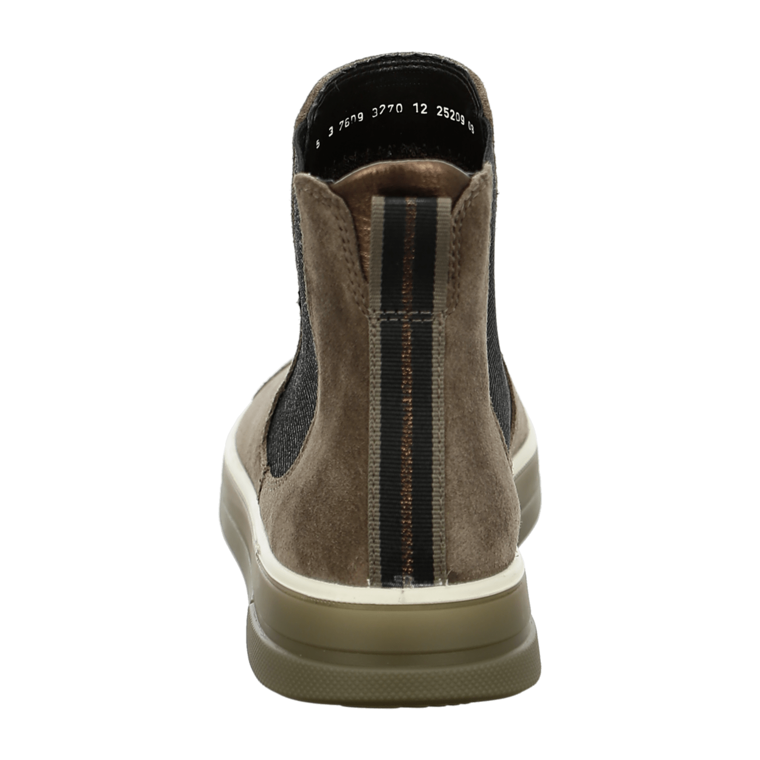 ARA Women's Frisco Chelsea Boots Slip-On in Full-Grain Leather Beige